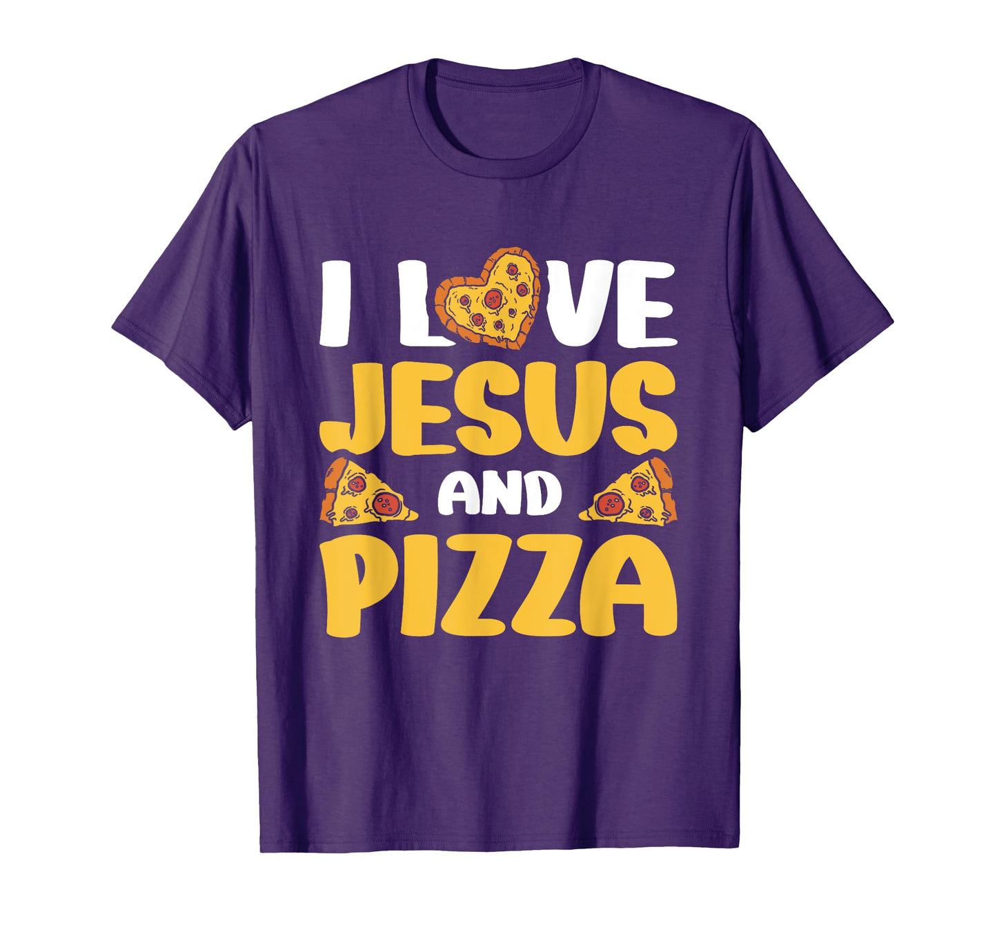 I Love Jesus And Pizza T-Shirt