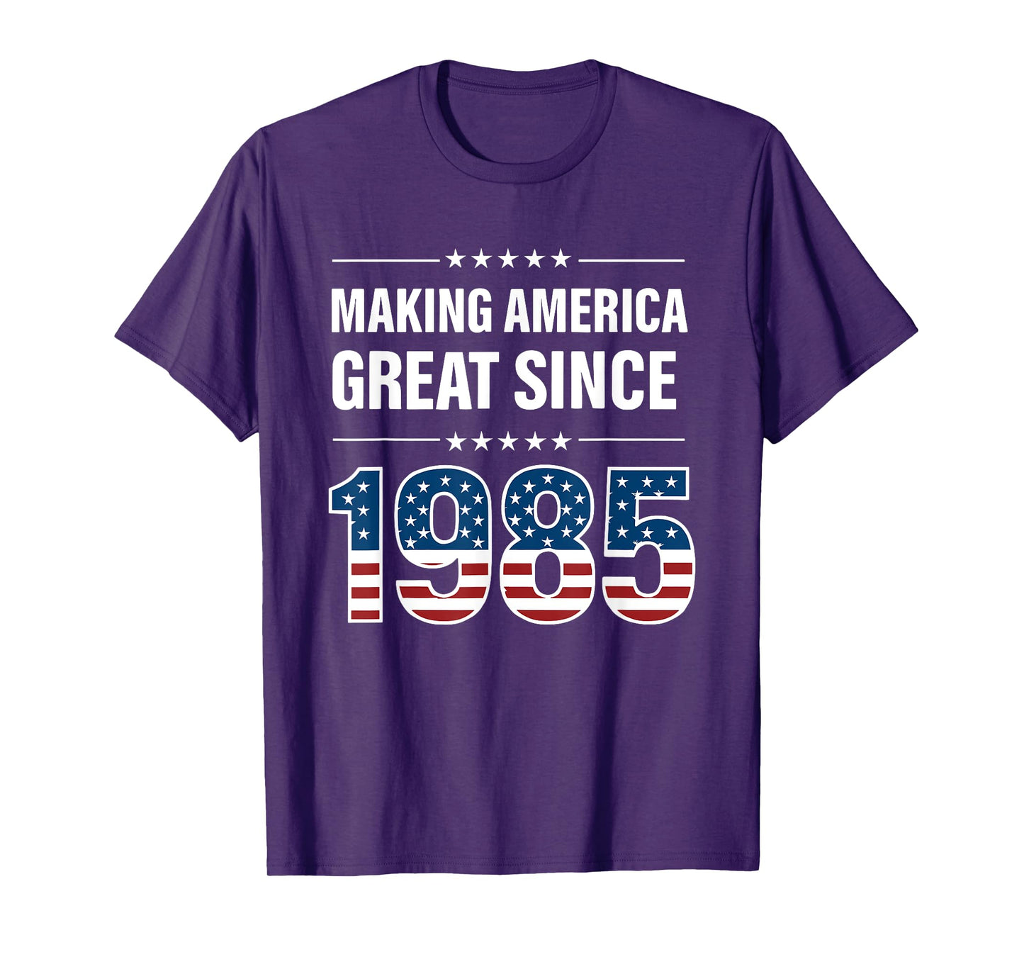 USA American Flag Funny 1985 40th Years Old 1985 Birthday T-Shirt