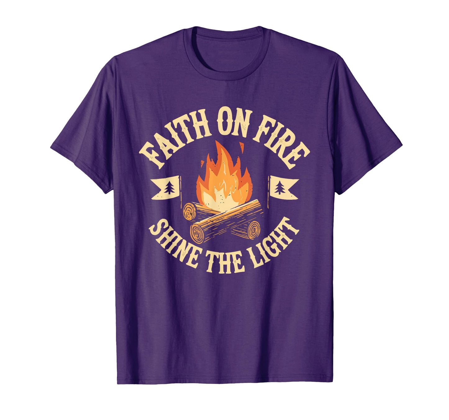 Camping Jesus Christ Religion Christian Camper Christianity T-Shirt