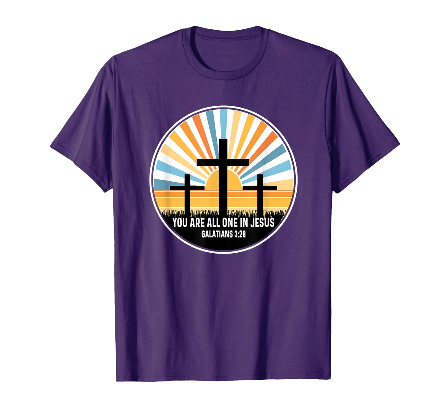 Galatians 3:28 3 28 God Jesus Religious Quote Christian T-Shirt