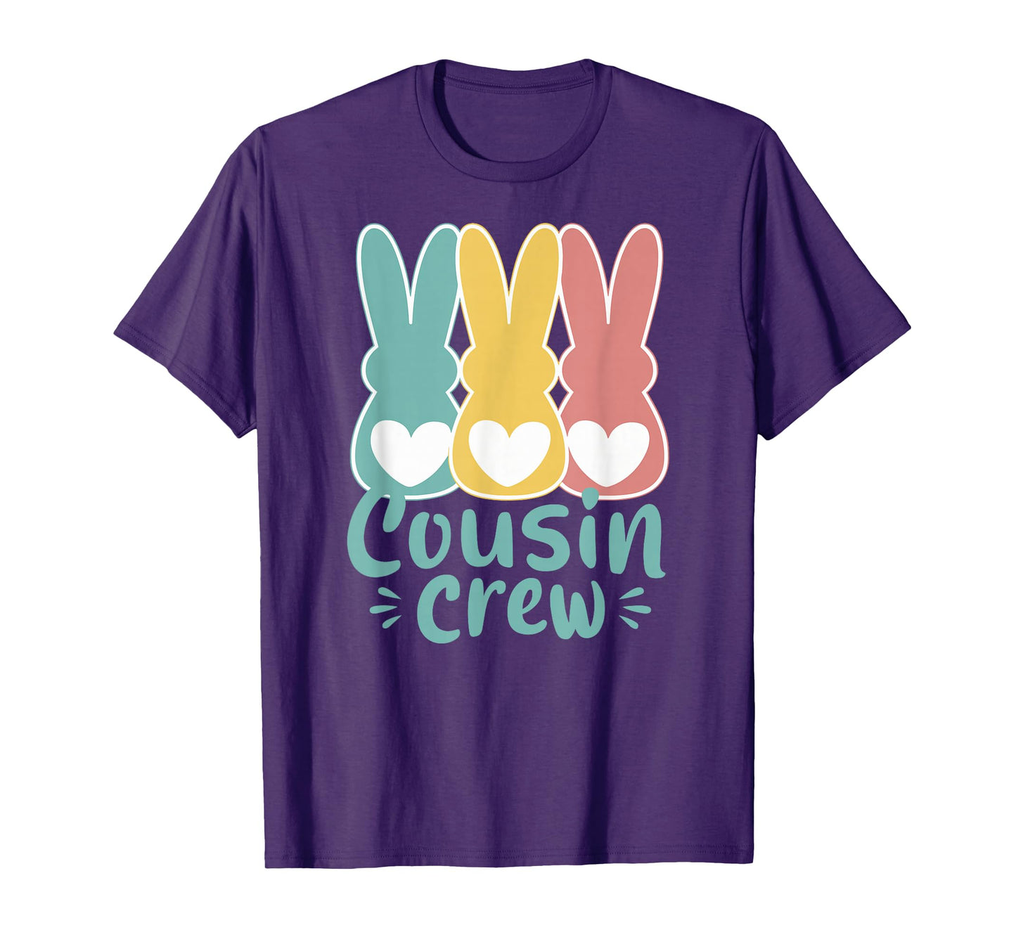 Easter Cousin Crew Squad Family Matching Bunnies Toddler Kid T-Shirt