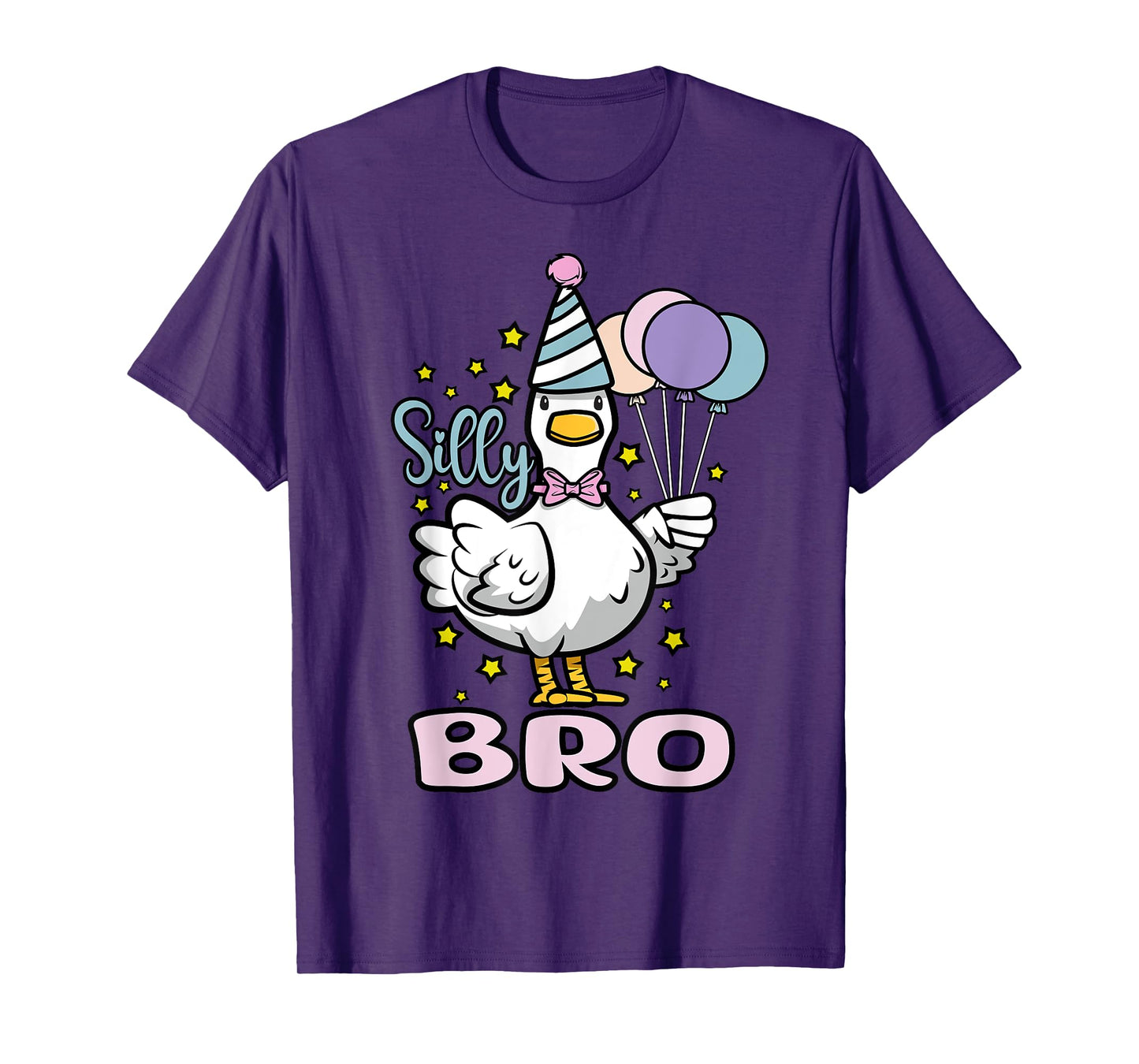 Silly Bro Goose Silliest Birthday Party Family Matching T-Shirt