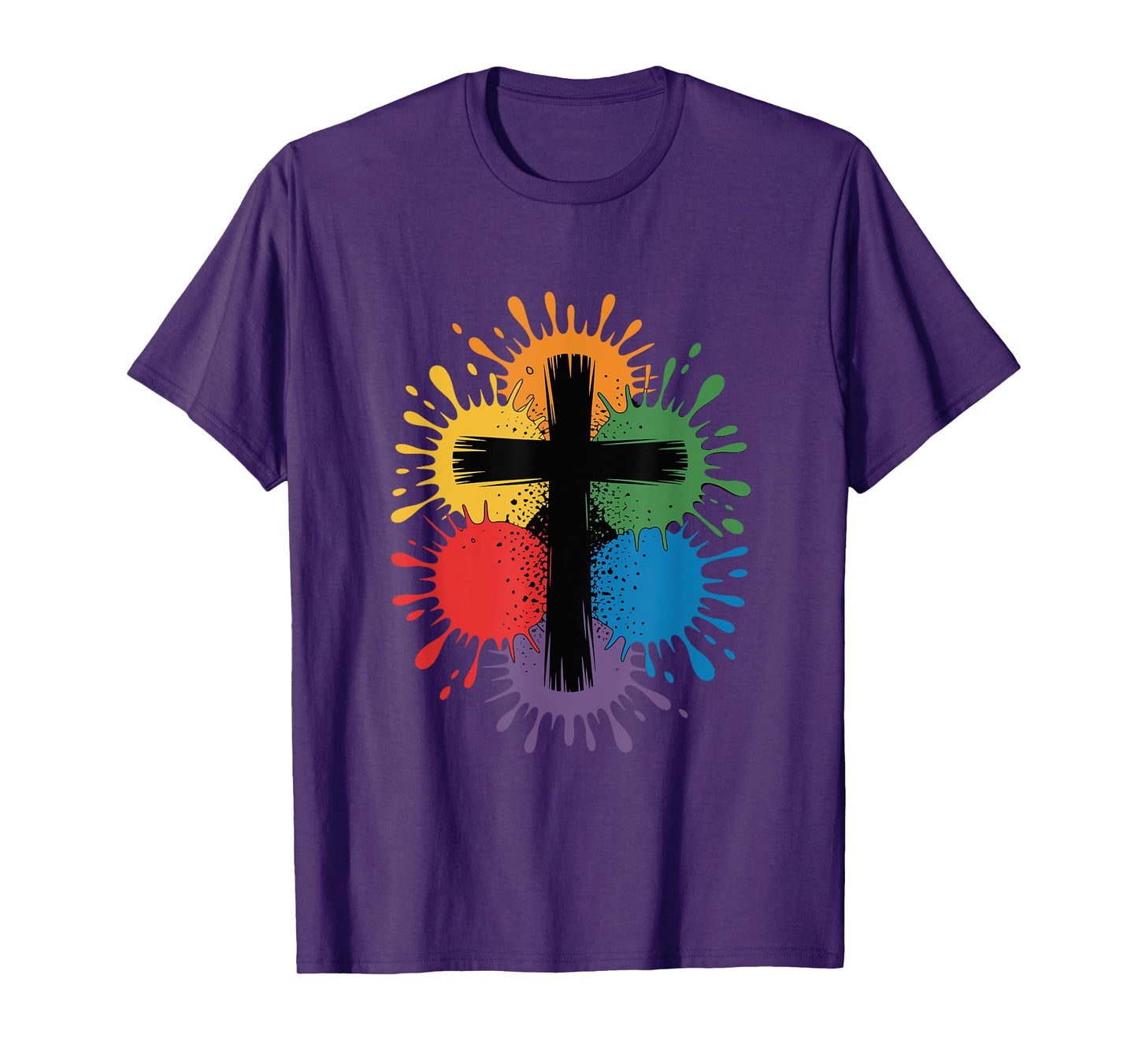 LGBTQ Gay Cross Christian Faith Pride T-Shirt