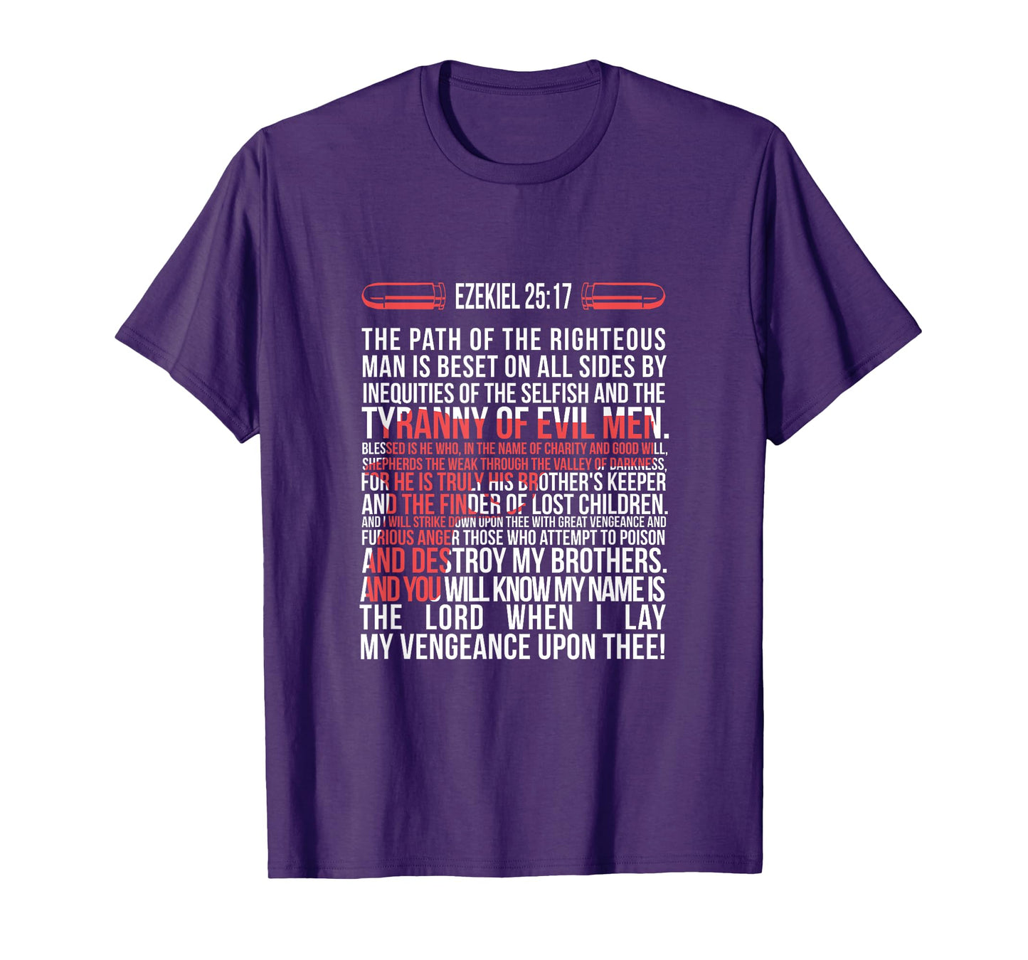 Ezekiel 25:17 T-Shirt