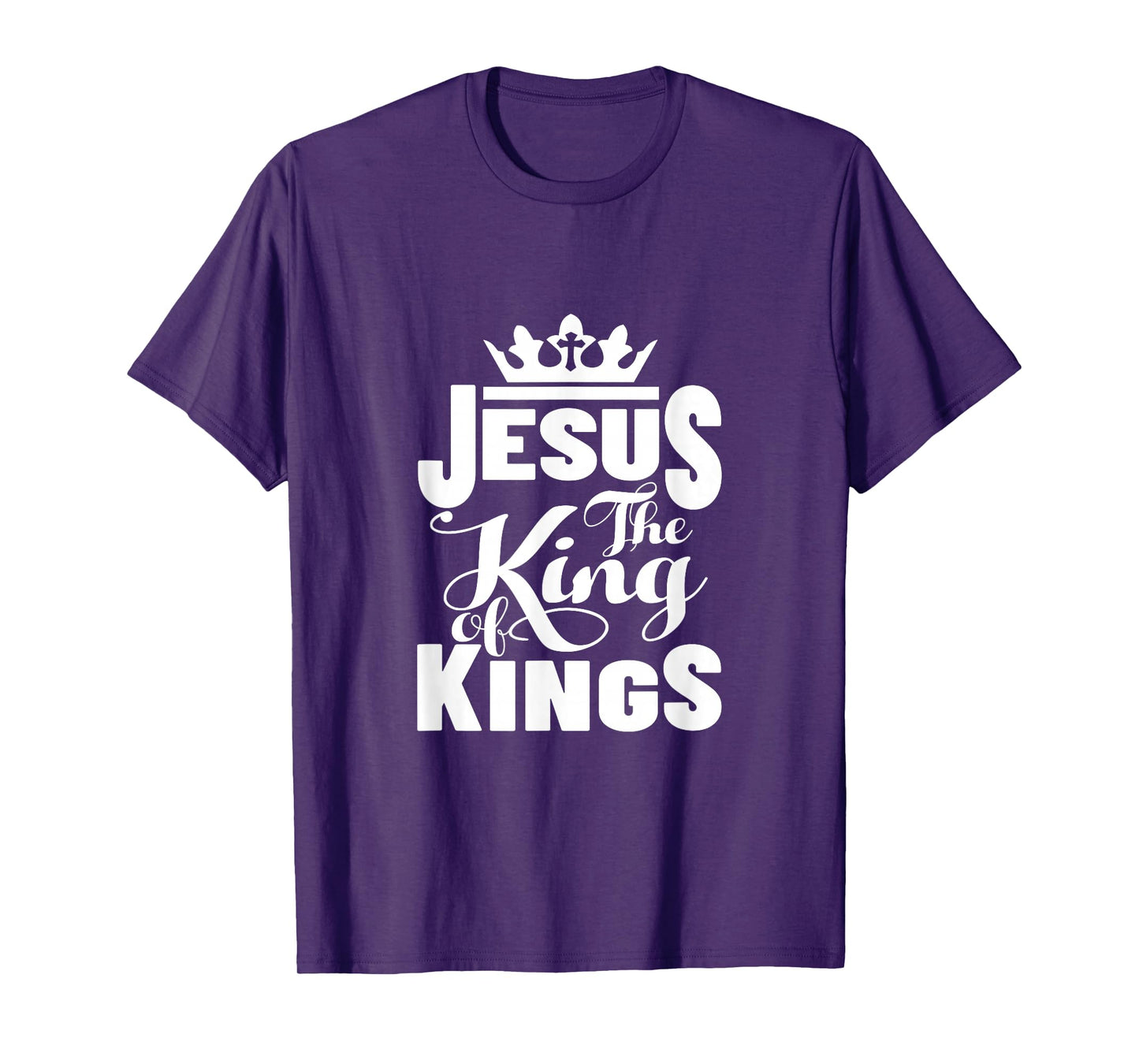 Jesus is My King – Bold Faith and Strength Design T-Shirt