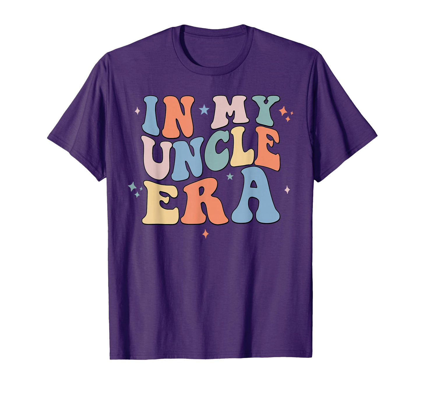 In My Uncle Era Retro Groovy Father's Day T-Shirt