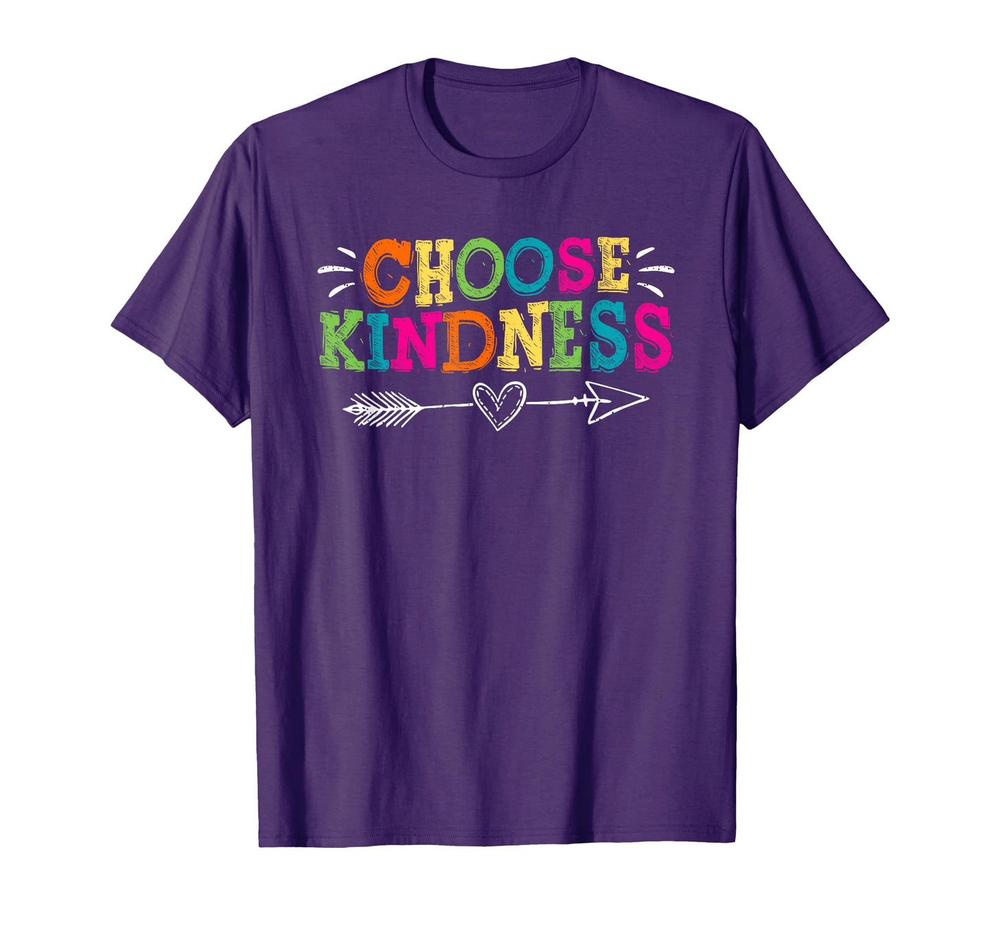 Choose Kindness Retro Groovy - Be Kind Inspirational T-Shirt