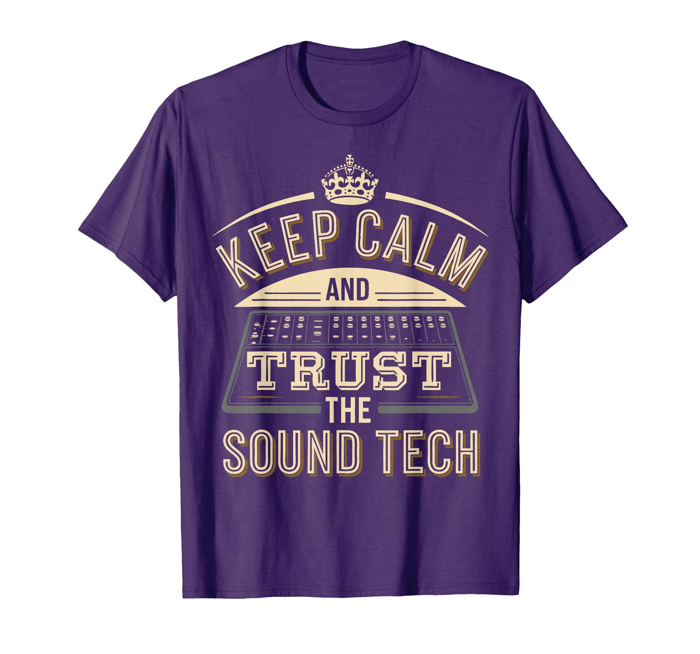 Church Sound Guy Audio Technician Trust The Sound Tech T-Shirt