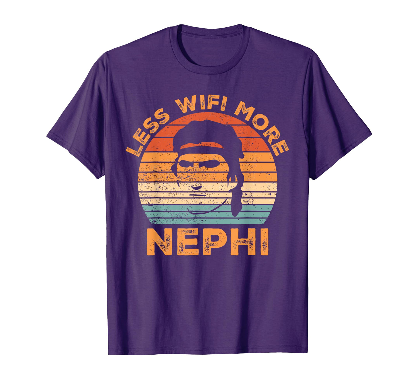 Funny Mormon Missionary LDS Less Wifi More Nephi T-Shirt