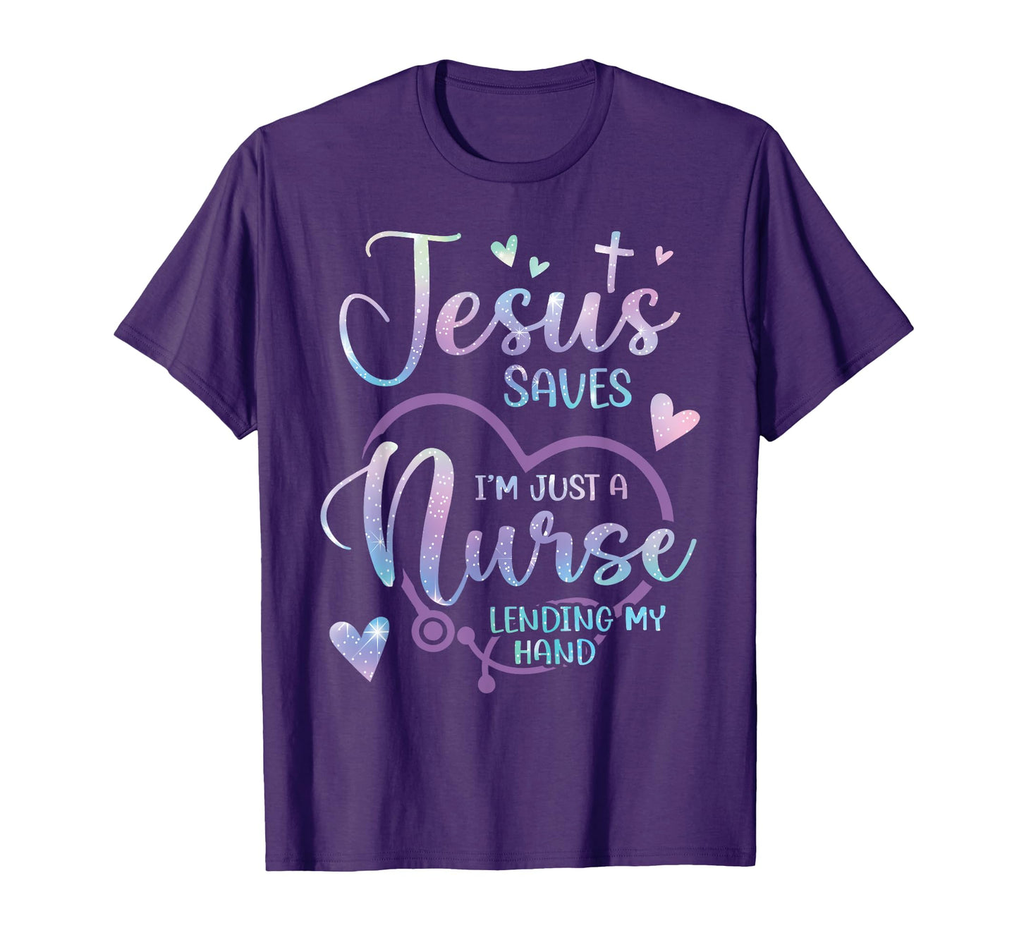 Christian Nurse Jesus T-Shirt