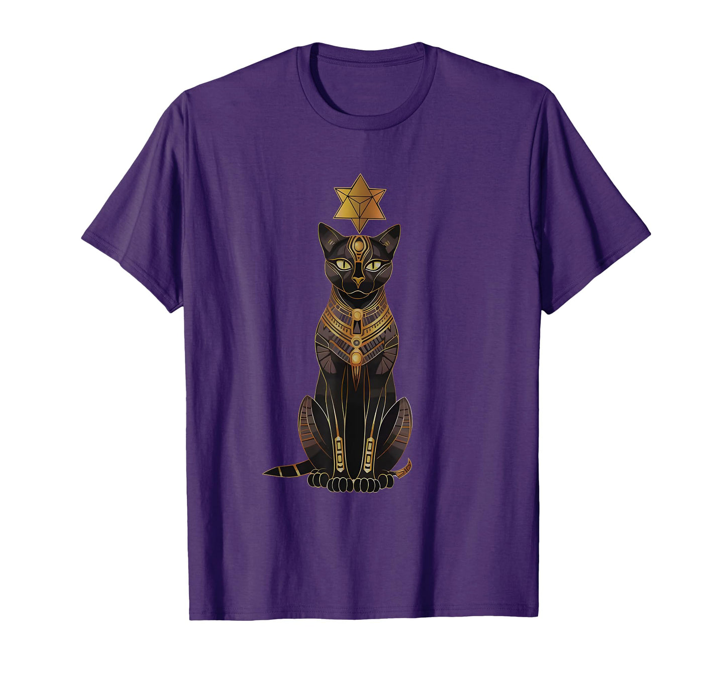 Bastet Ancient Egypt Cat God Hieroglyphic Egyptian History T-Shirt