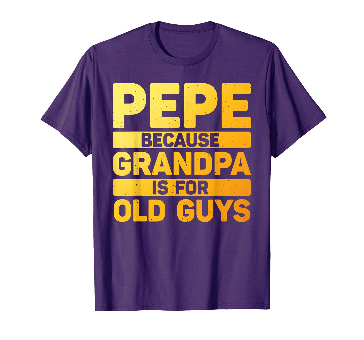 Pepe Design For Grandpa From Grandkids Father's Day Pepe T-Shirt