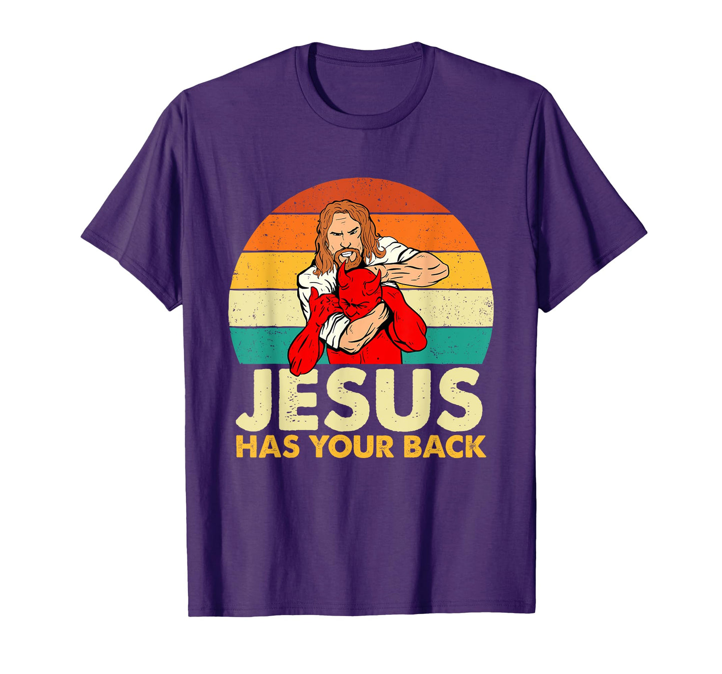 Jesus Has Your Back - Christian Believer Faith Religious T-Shirt