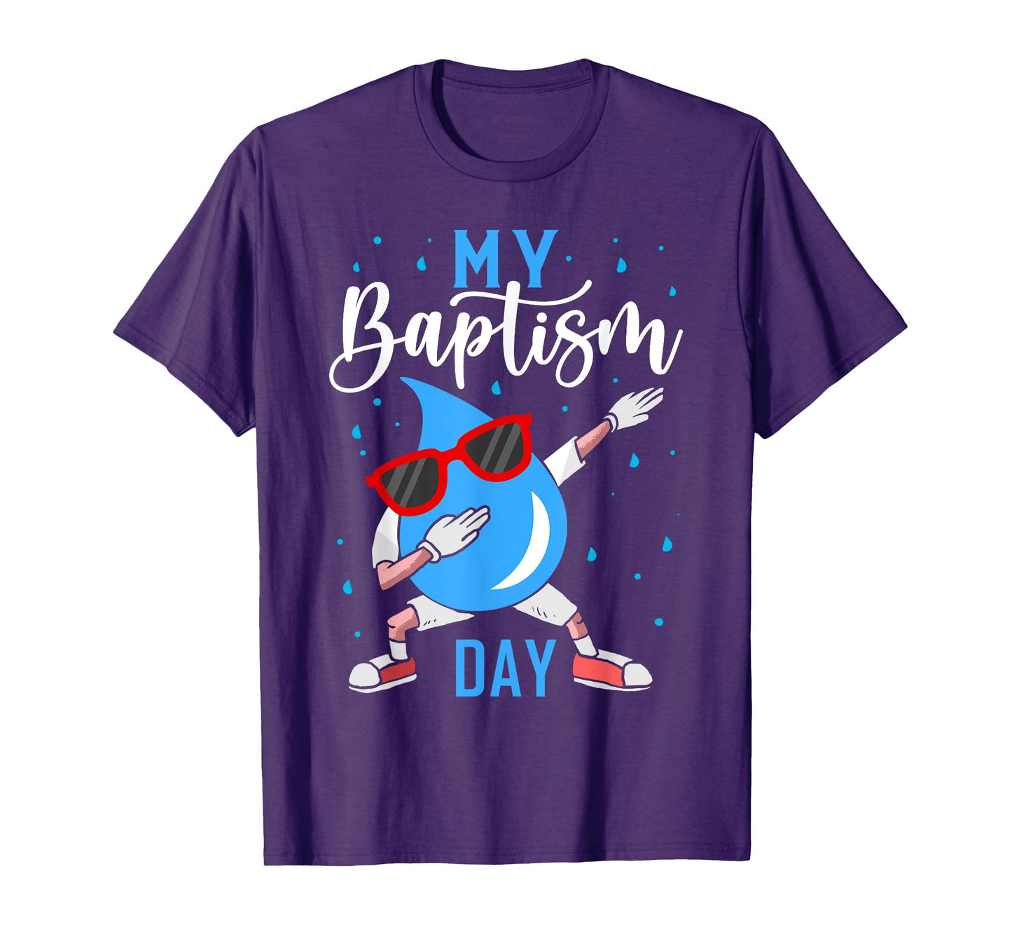 Baptism Dabbing Shirt Christian Shirts God Baptism Baptised T-Shirt