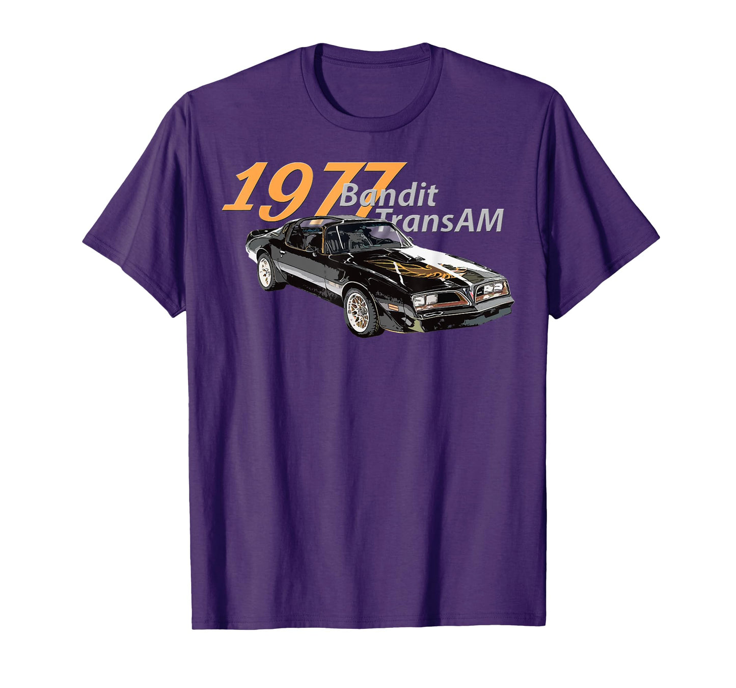 1977 77 trans am vintage black car MUSCLE CARS 70s CLASSIC T-Shirt