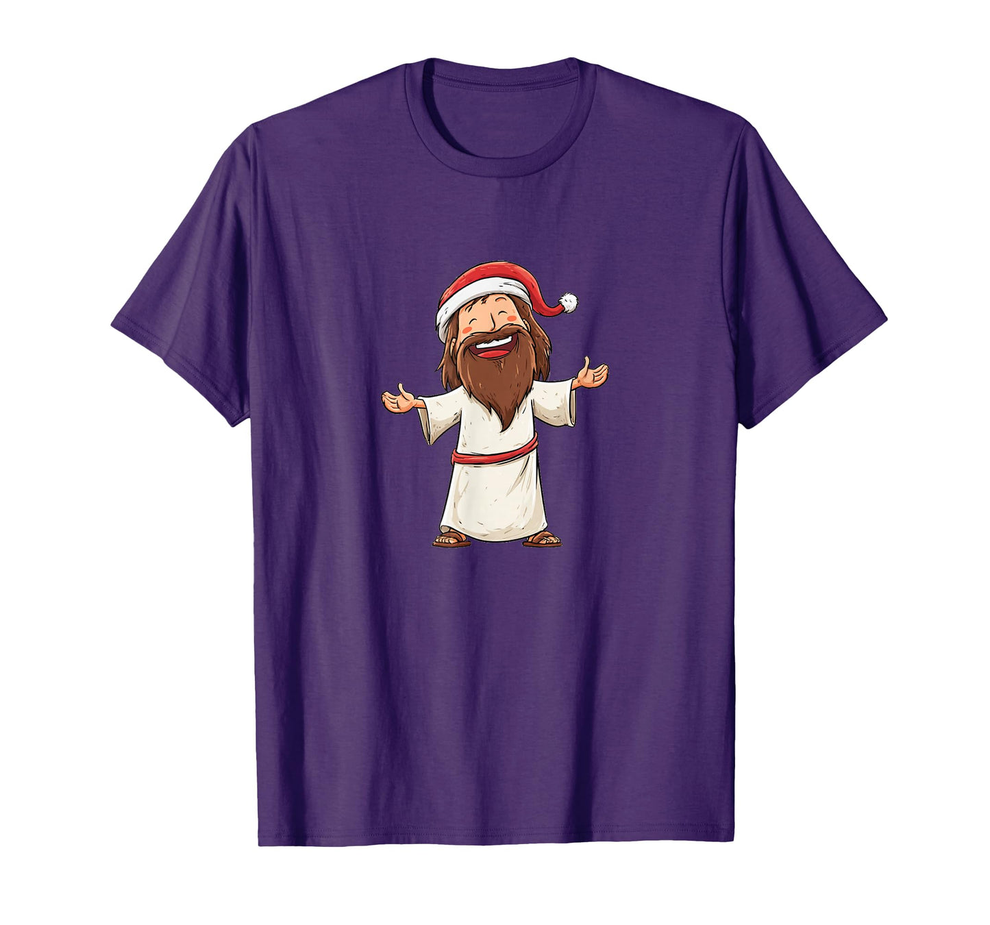 Great Christmas Jesus with Hat Costume T-Shirt