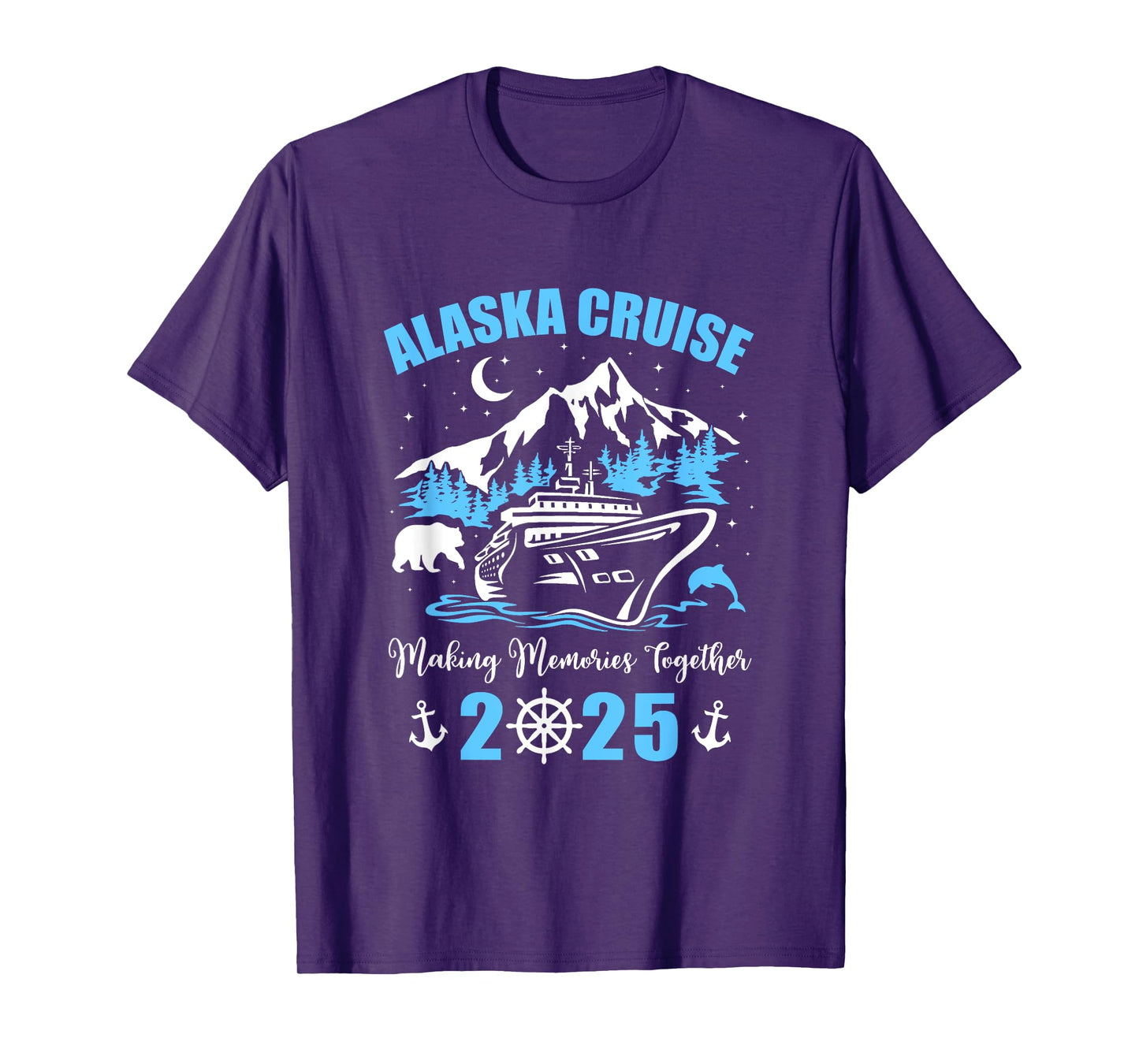 Matching Family Friends And Group Alaska Cruise 2025 T-Shirt