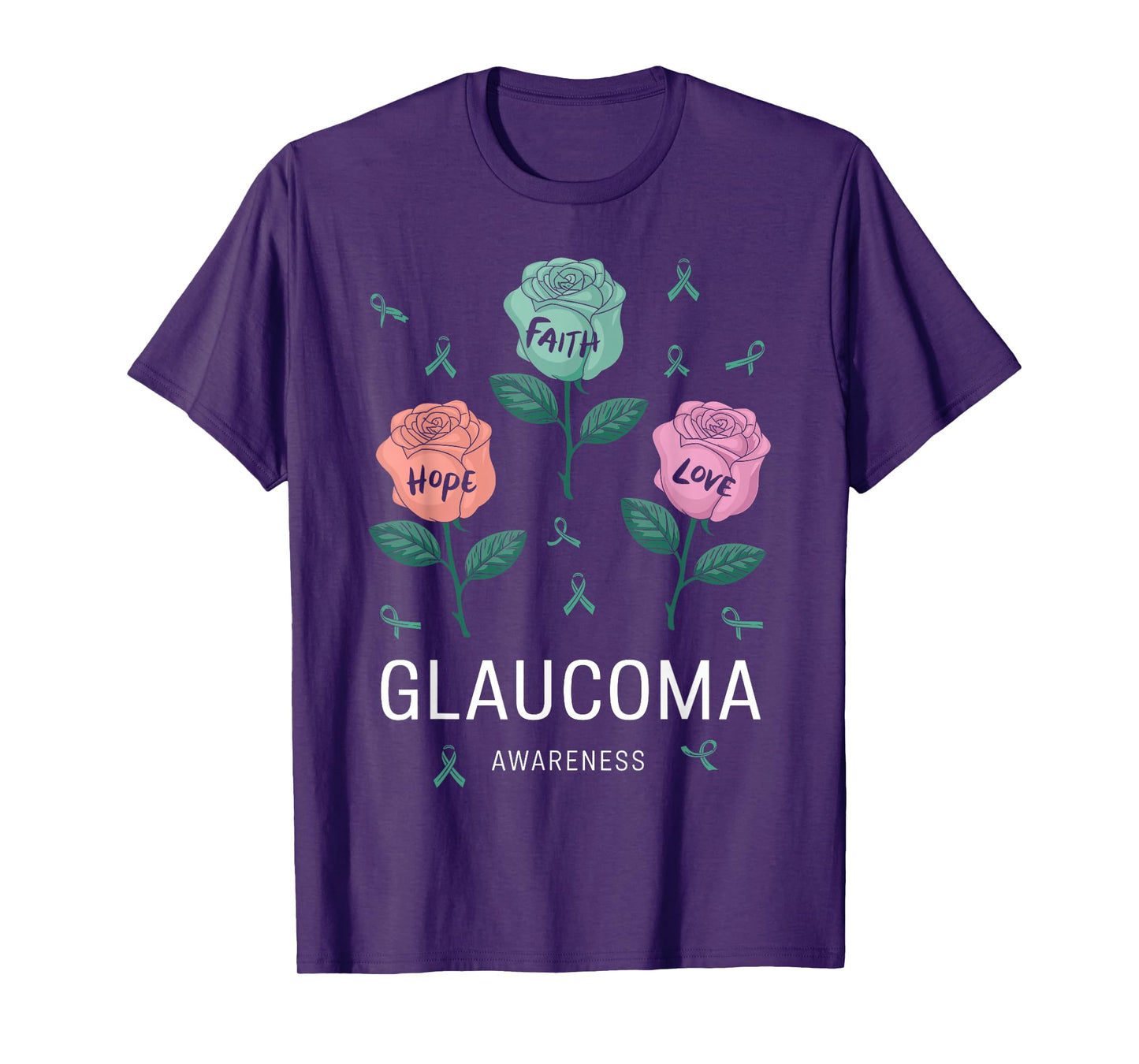 Glaucoma Awareness We Fight Together T-Shirt