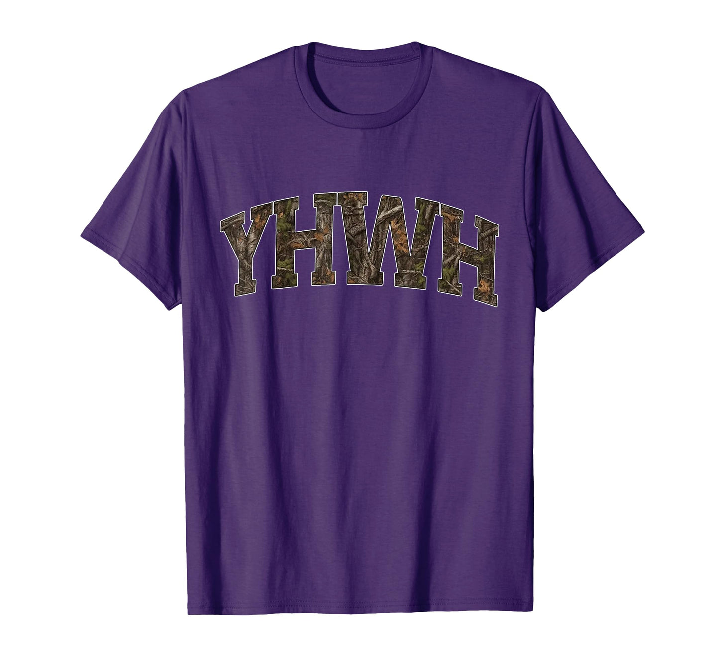 Camouflage YHWH Yahweh Christian Camo Hunting T-Shirt