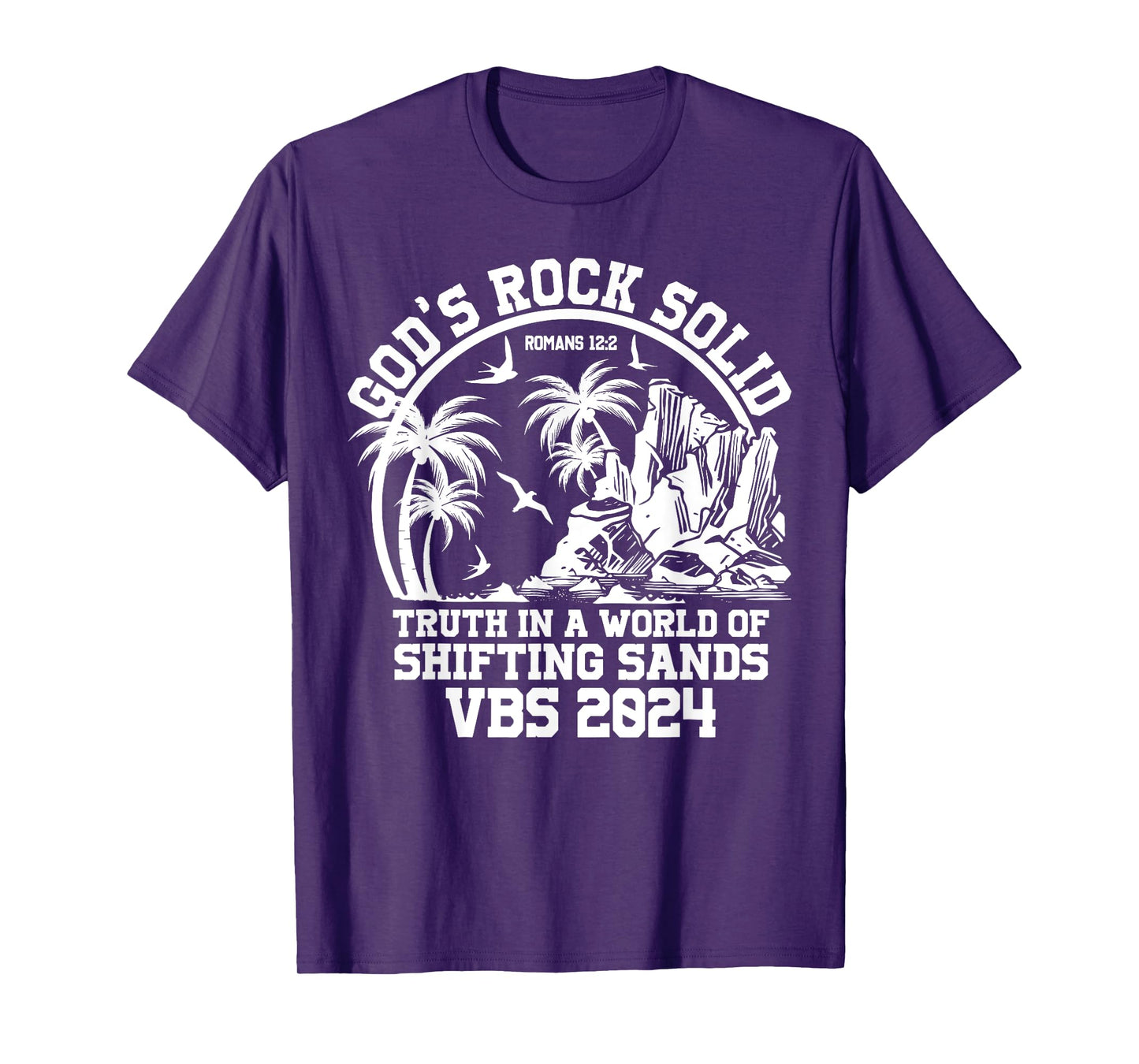 God's Rock Solid VBS 2024 Vacation Bible School T-Shirt