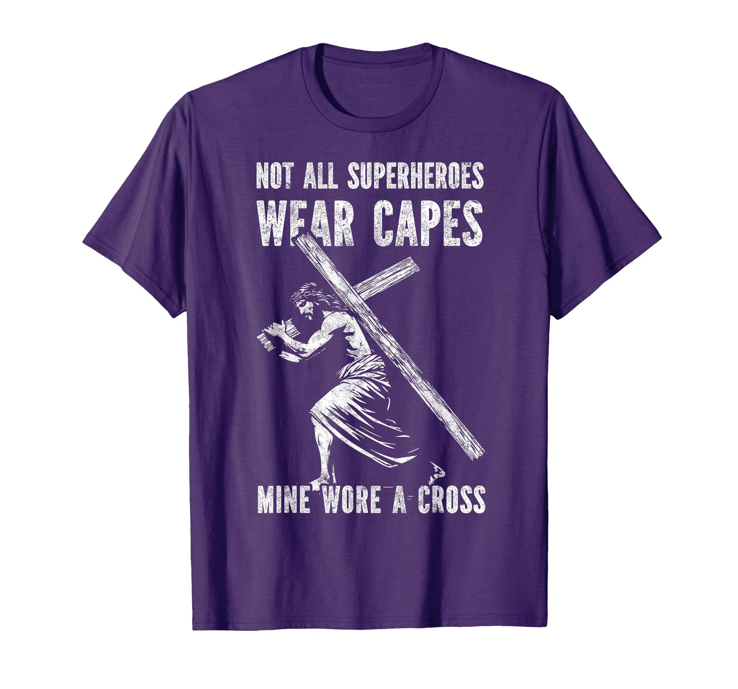 Not All Superheroes Wear Capes Jesus Christ Cross Christian T-Shirt