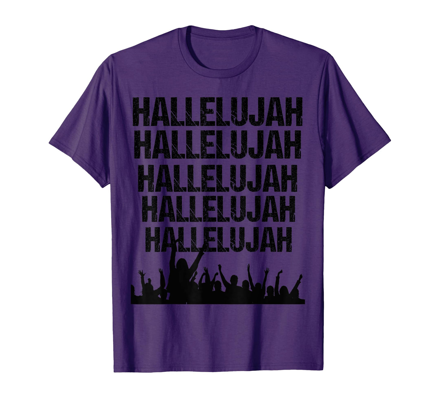 Hallelujah Inspirational Praise And Worship Christian Gift T-Shirt