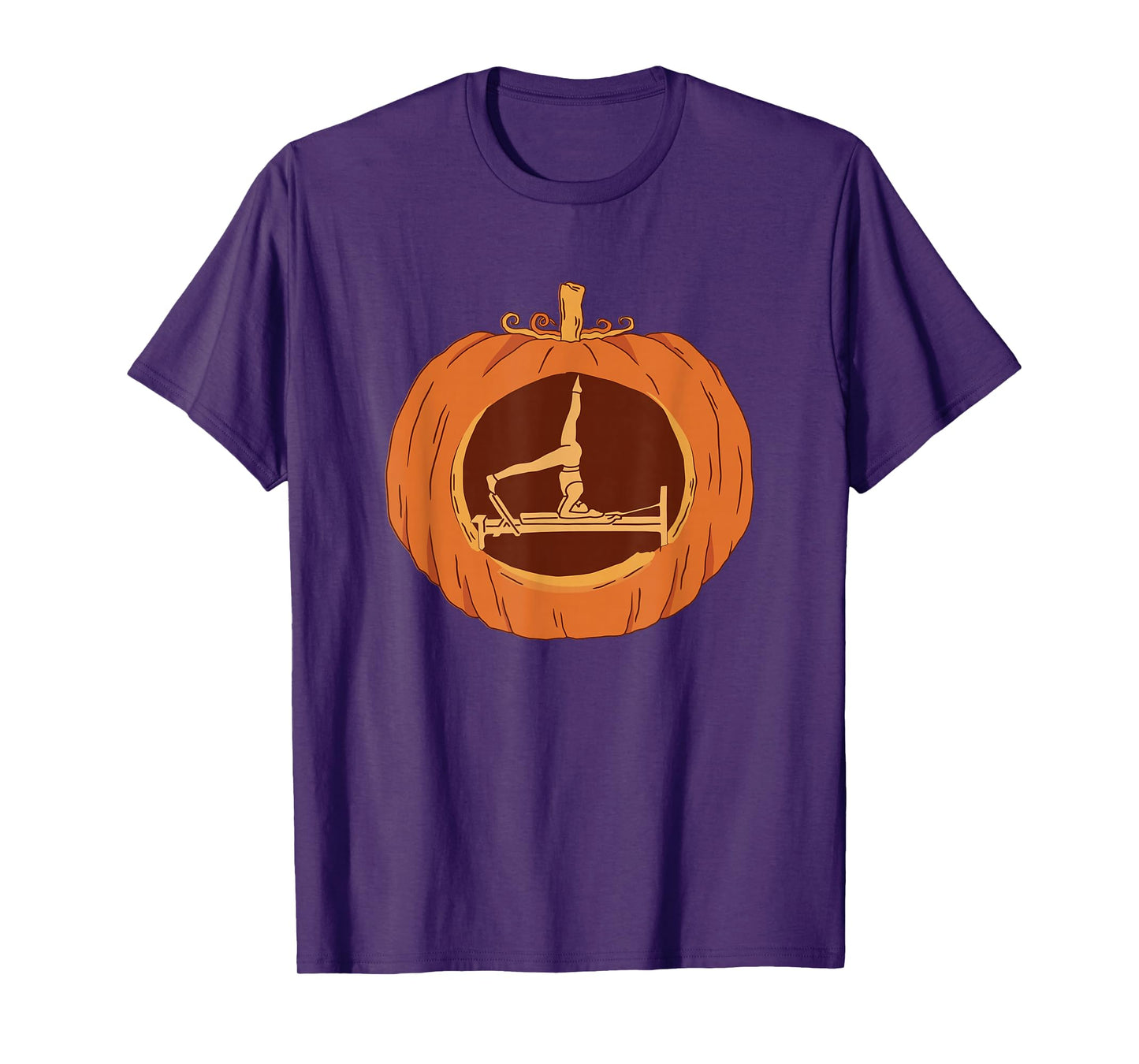 Funny Reformer Pilates with Pumpkin Halloween T-Shirt