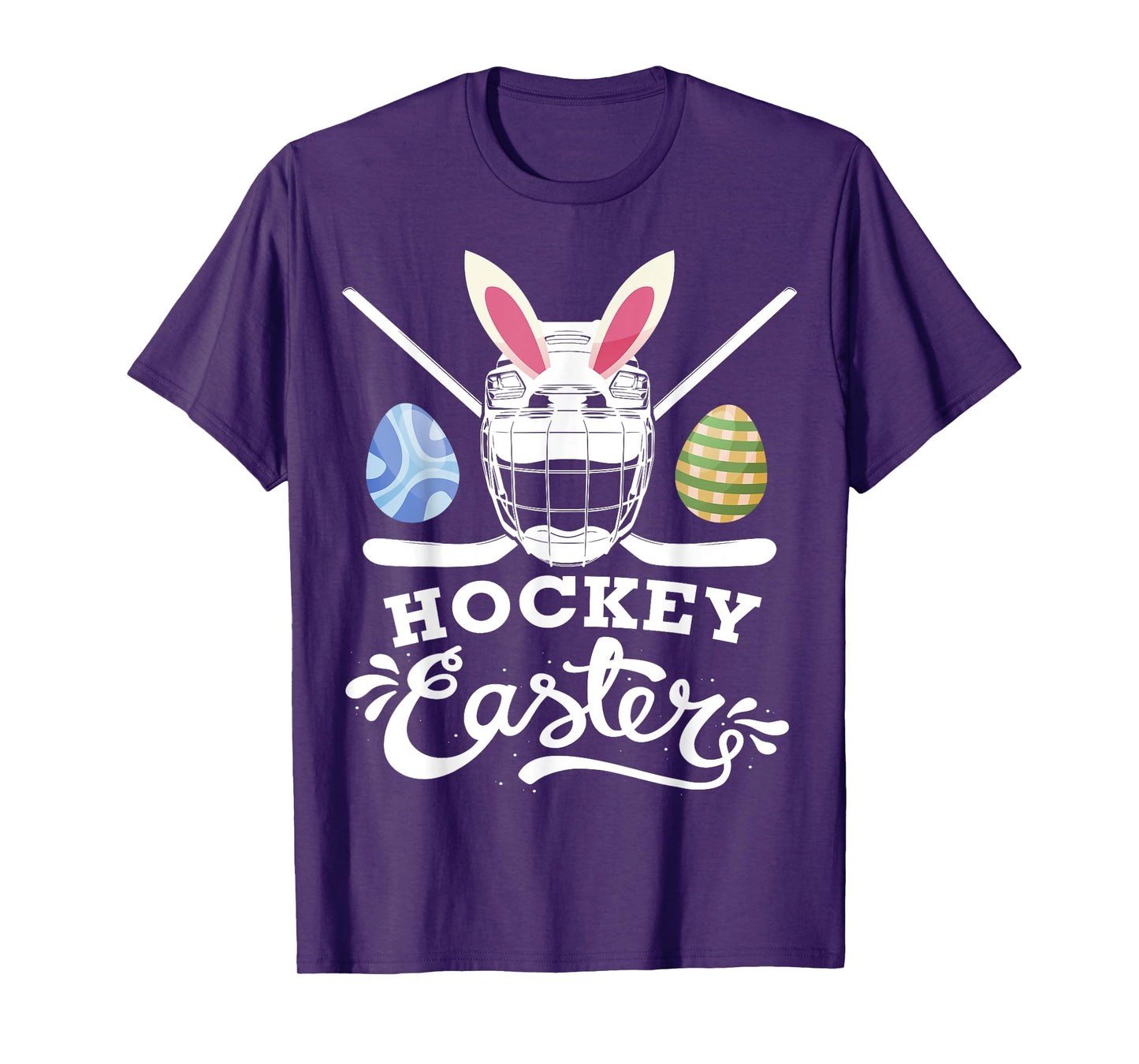 Hockey Easter Funny Easter Day Ice Hockey Player T-Shirt