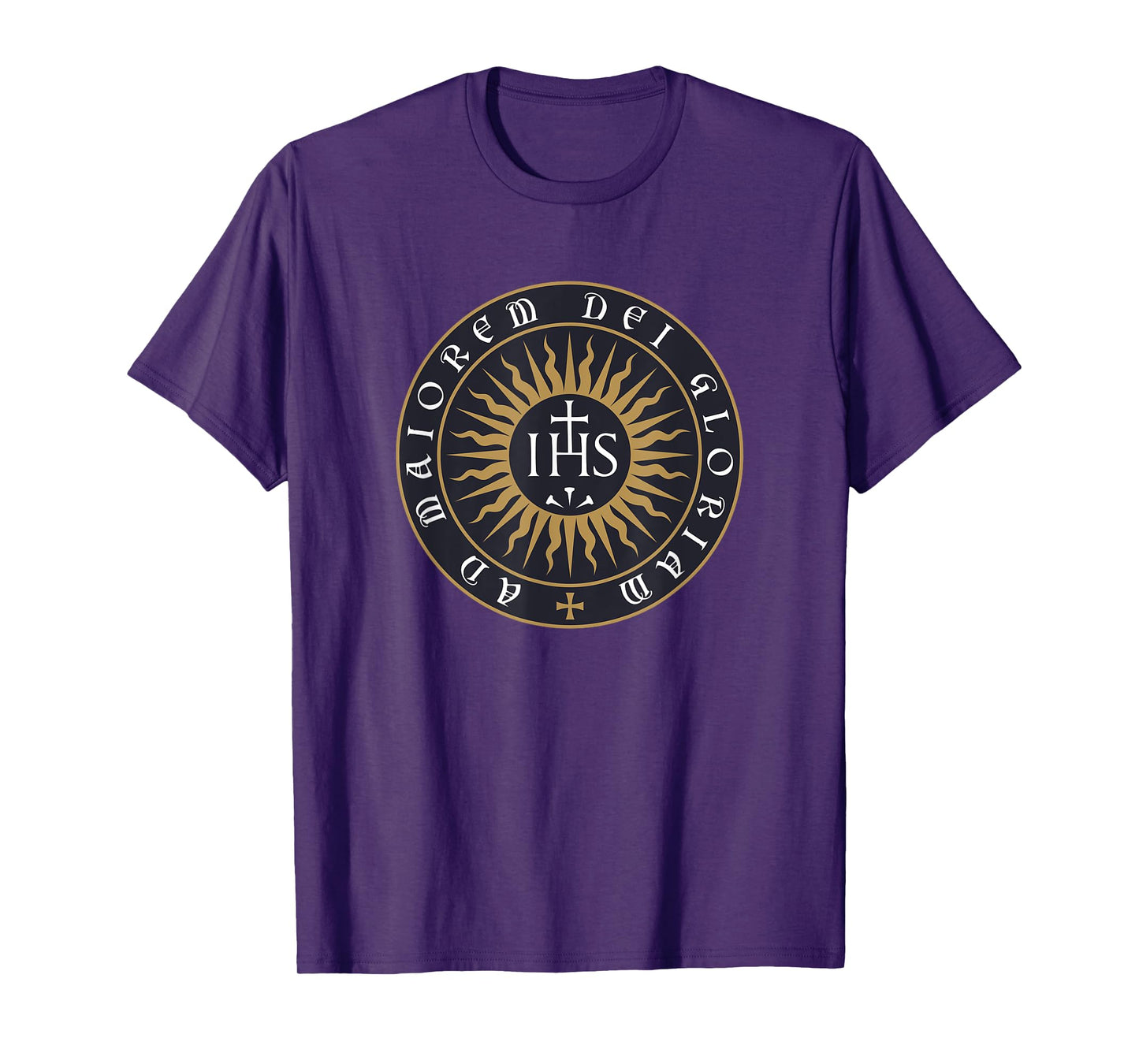 AMDG Ignatius of Loyola Society of Jesus Catholic T-Shirt