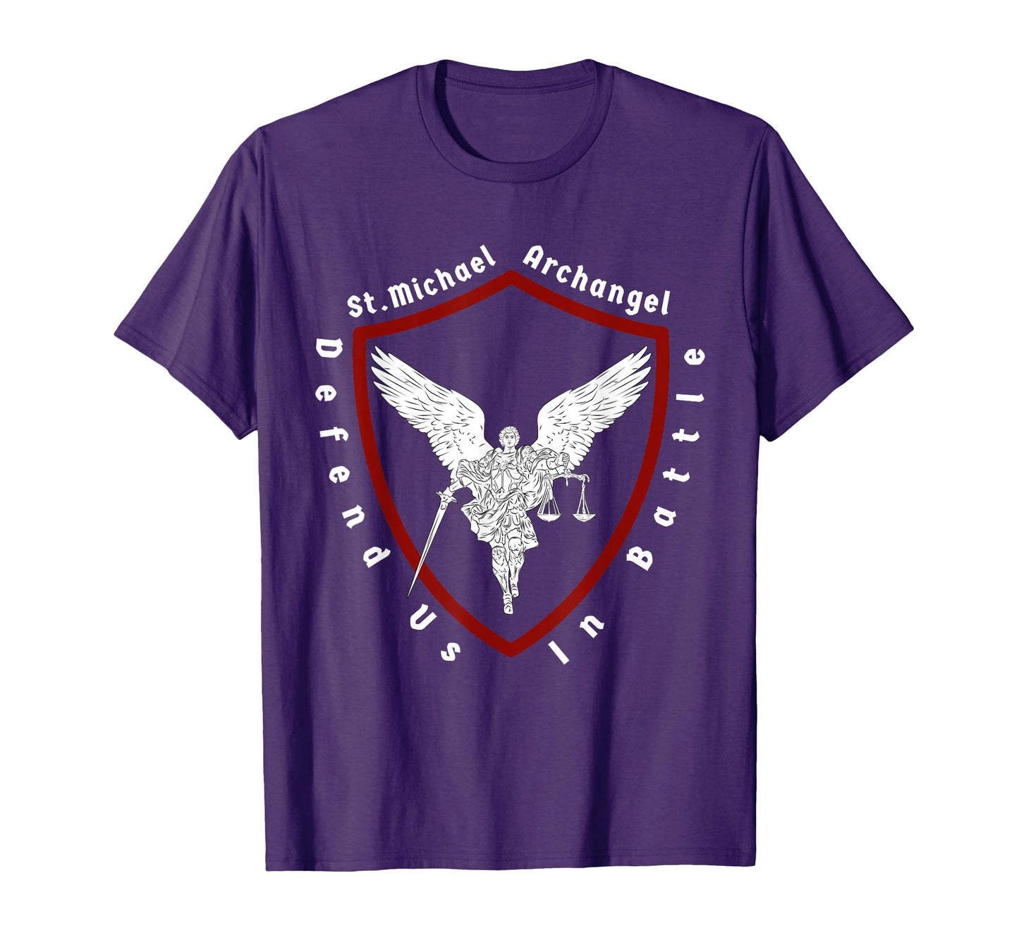 Saint Michael the archangel, defend us in battle T-Shirt