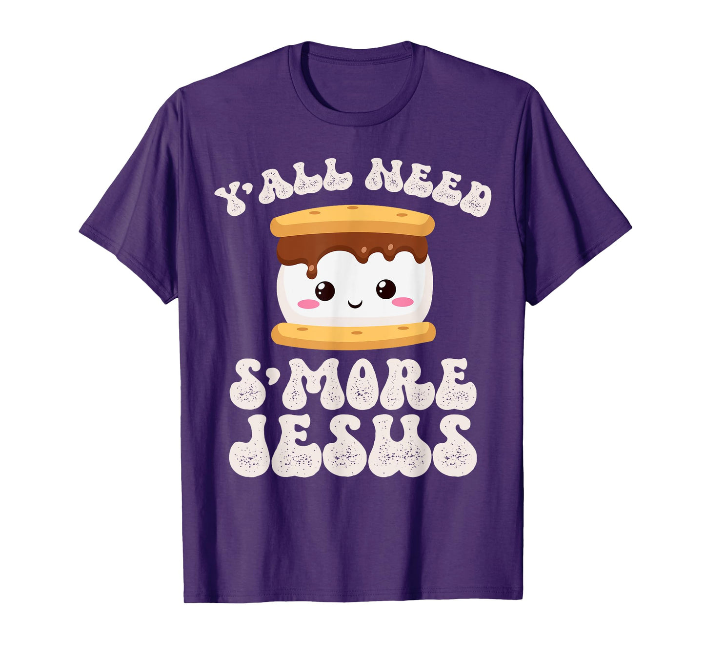 Smore Jesus Kawaii S'more Christian Funny Pun Religious T-Shirt