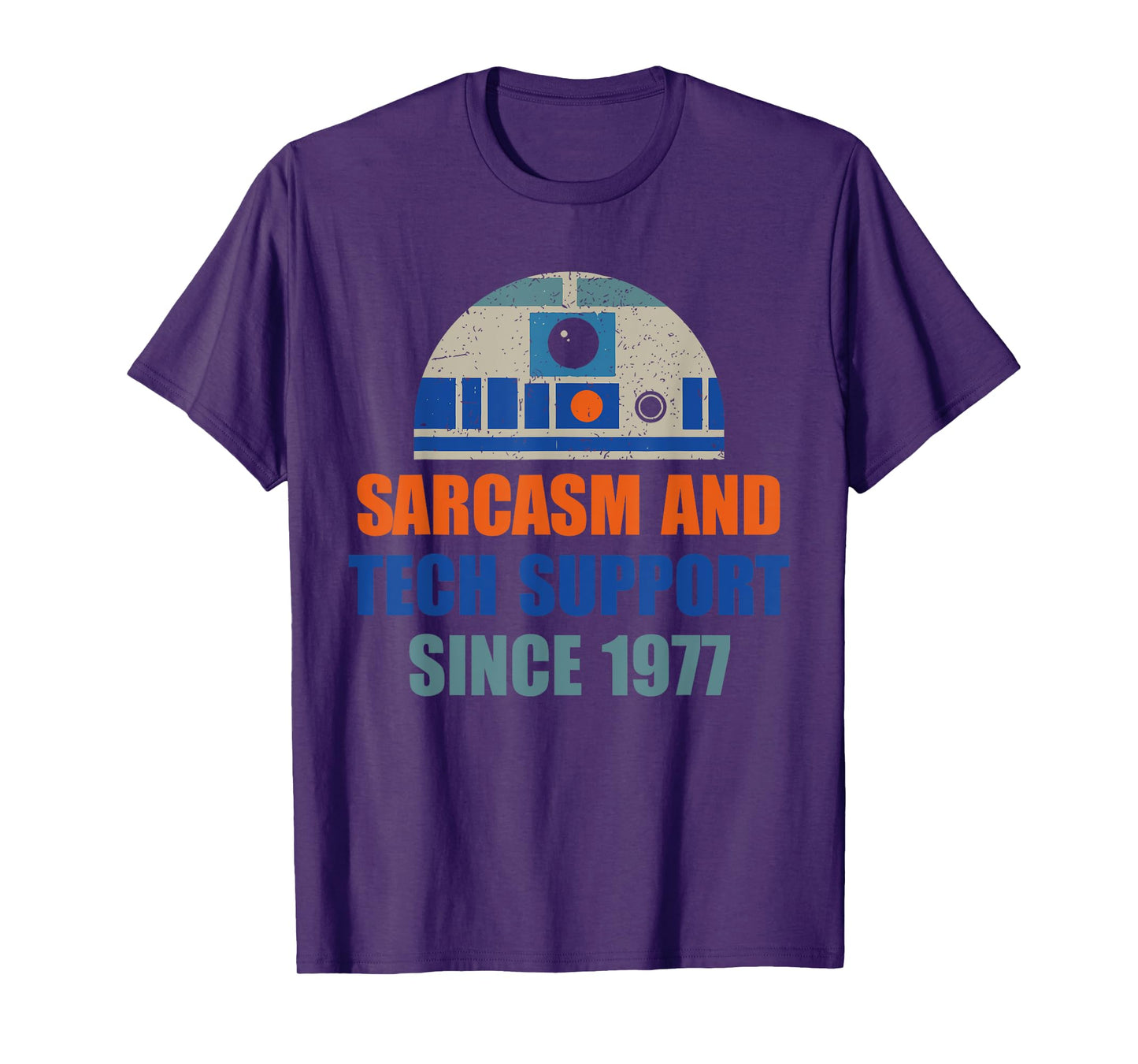 Sarcasm And Tech-Support Since-1977 Funny Design T-Shirt