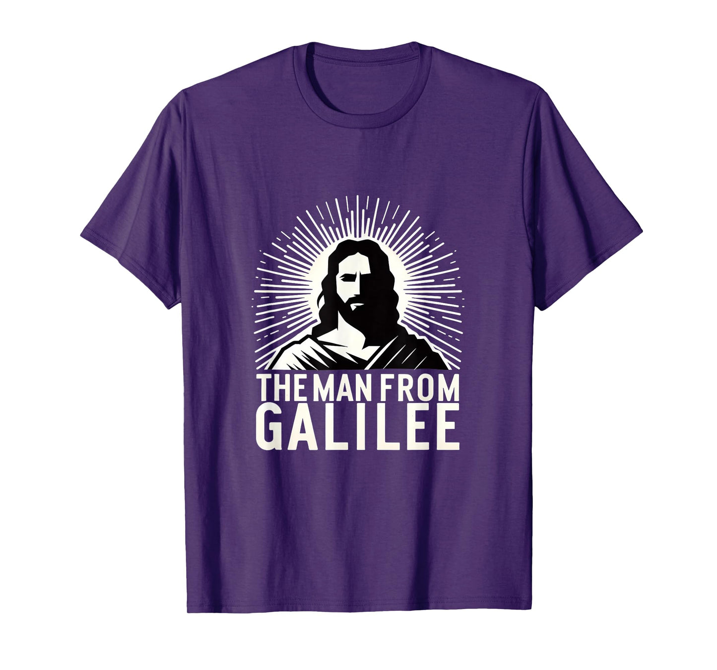 The Man from Galilee Iconic Christian Faith Spiritual Design T-Shirt