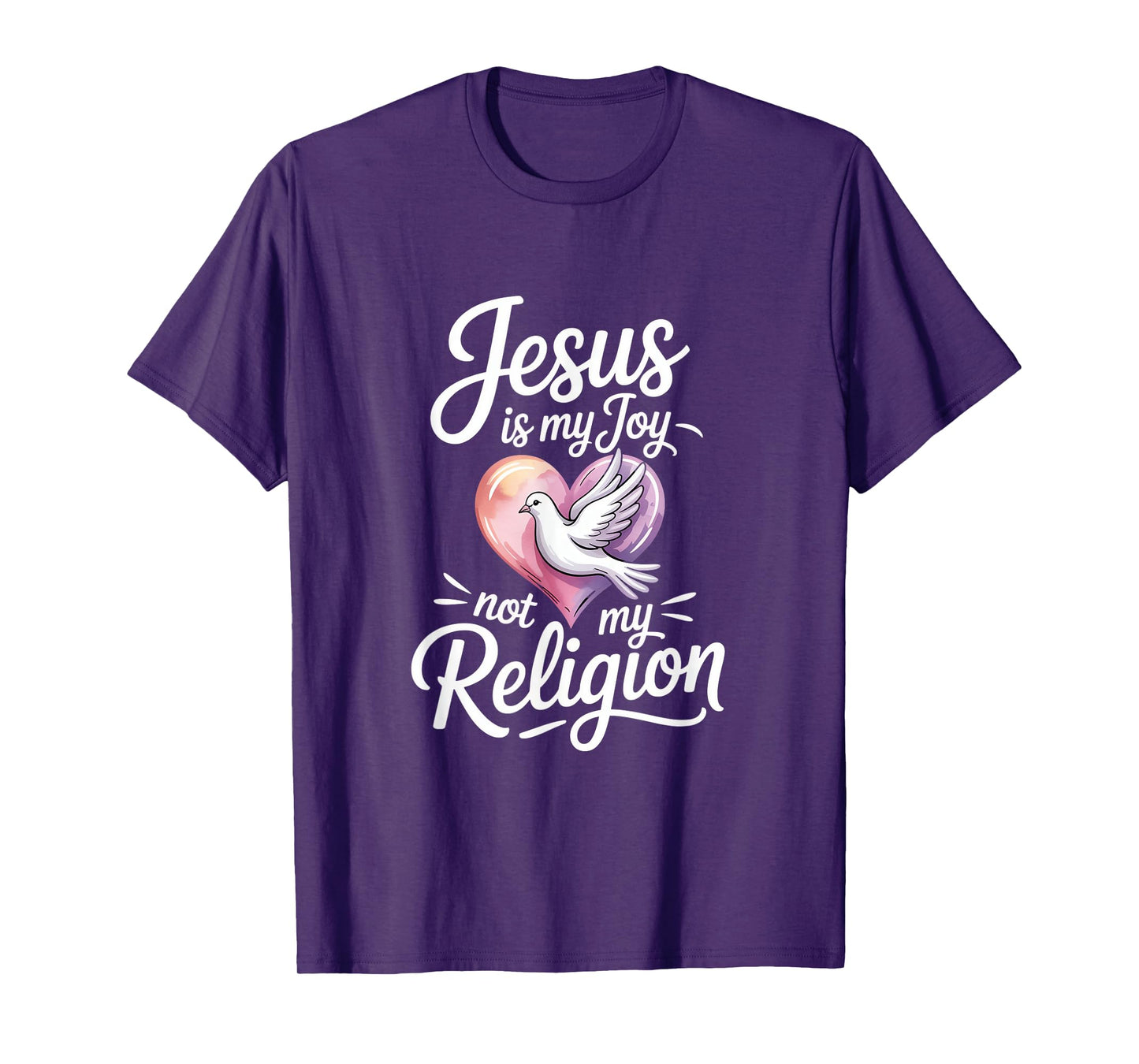 Jesus is My Joy Not My Religion Christian T-Shirt