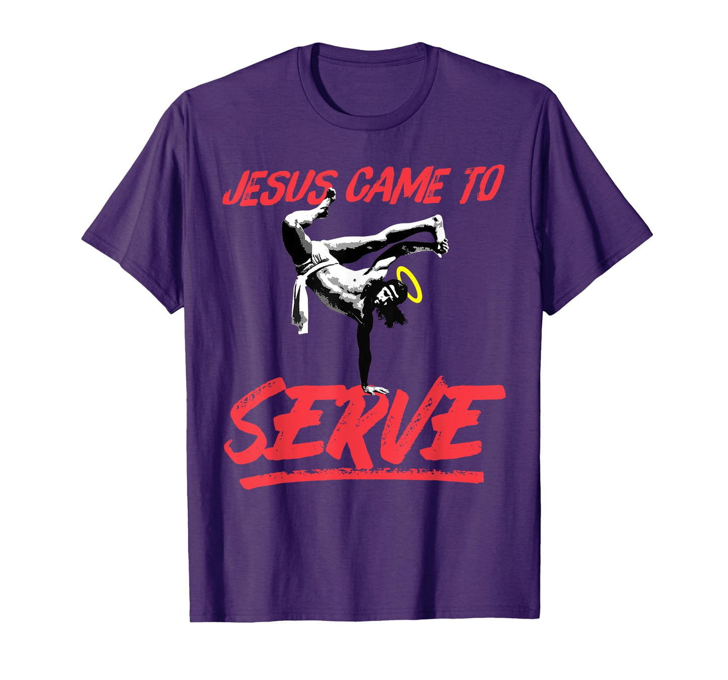 Jesus Came to Serve- Funny Trendy Jesus Meme Tshirt T-Shirt