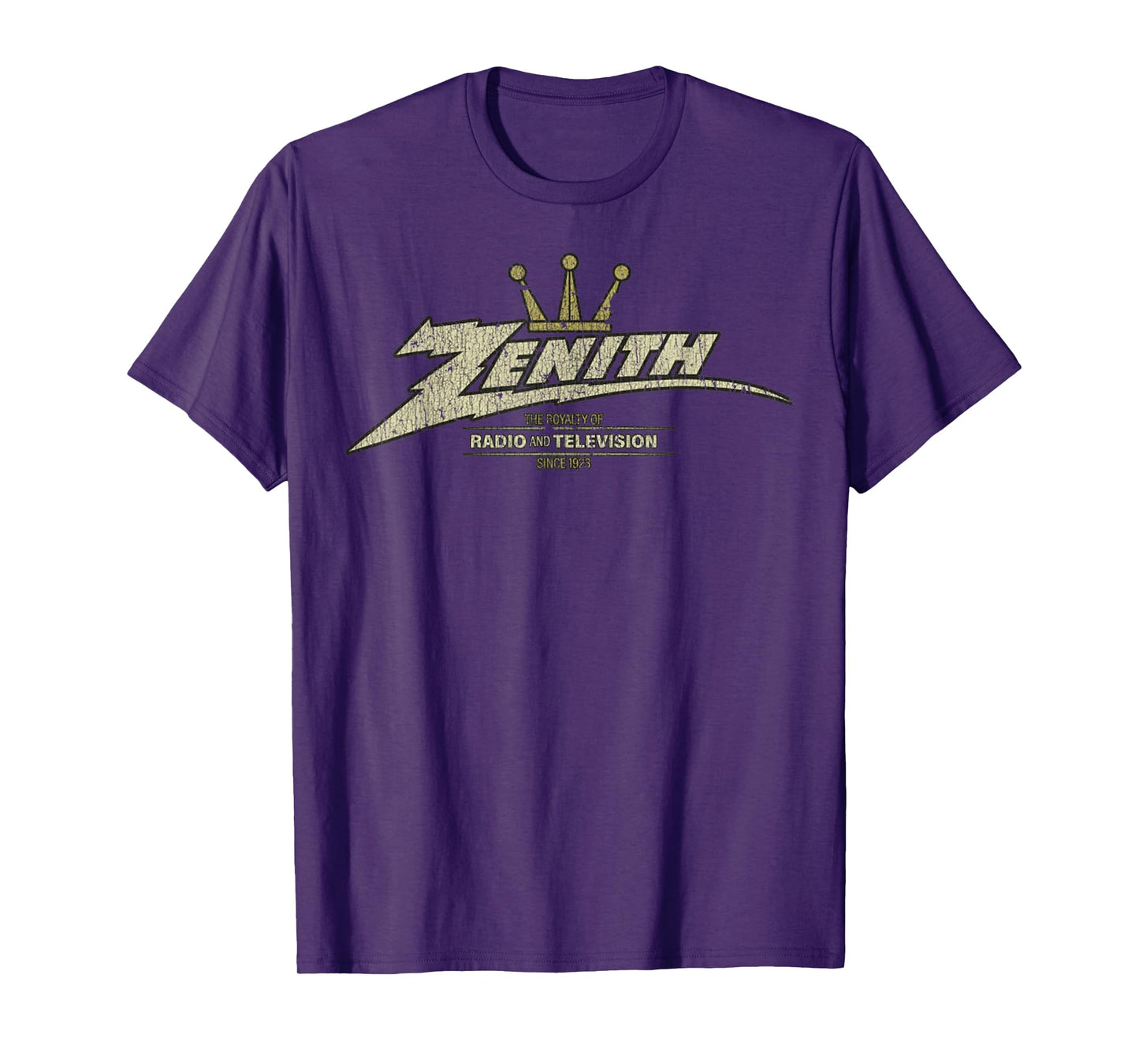 Retro Crown Classic Vintage Funny Quote Zenith T-Shirt