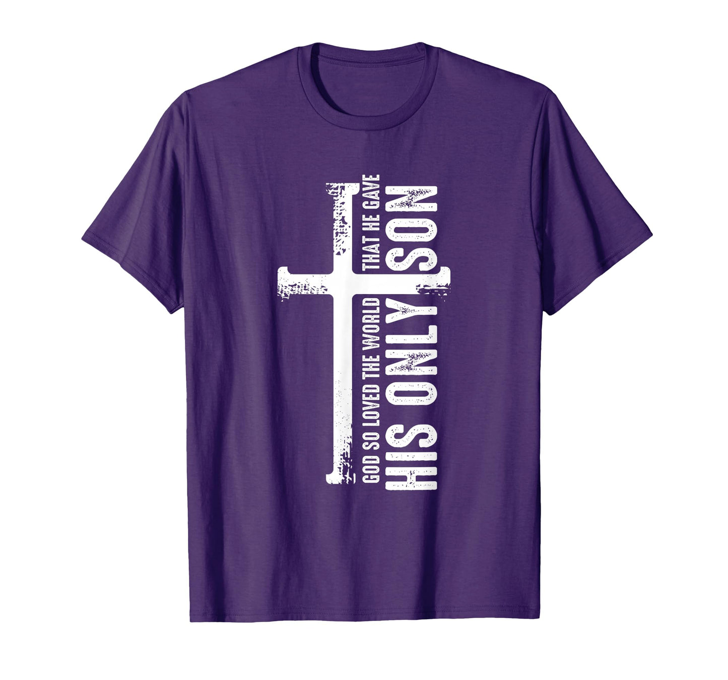 Christian Cross Bible Verse Scripture Faith T-Shirt