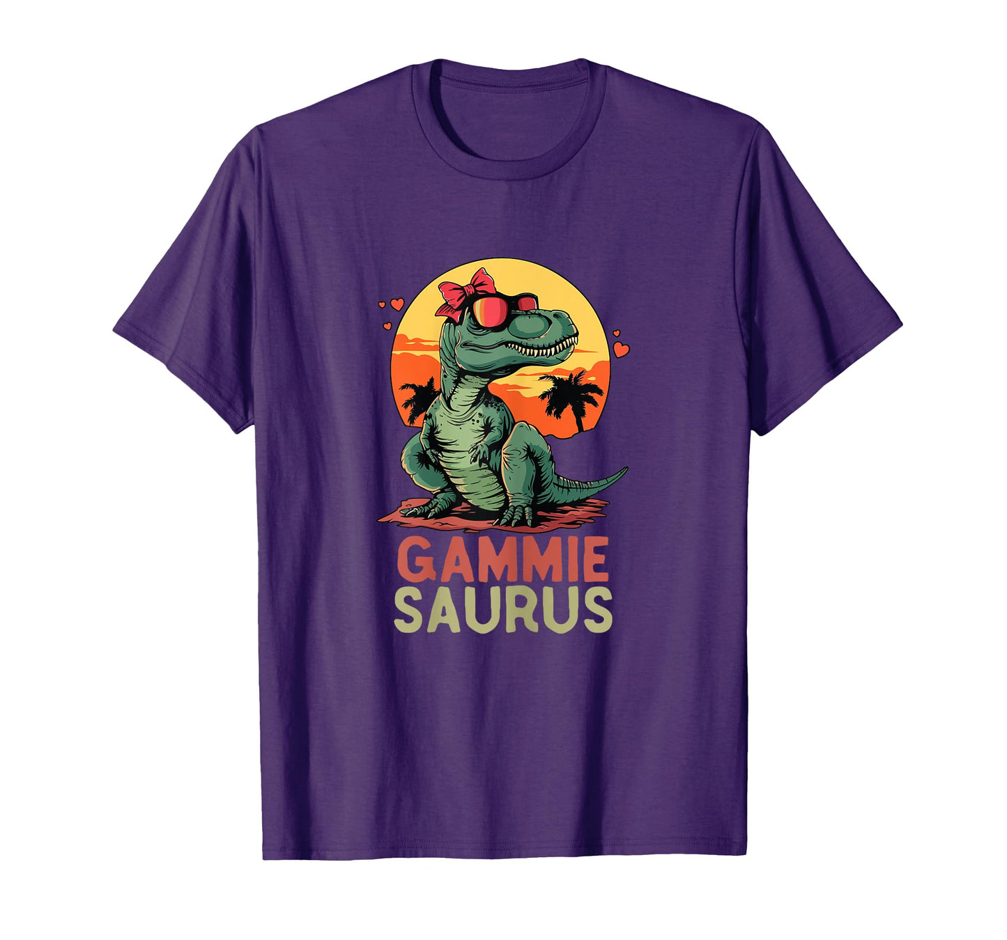 GammieSaurus Dino Dinosaur Gammie-Saurus T-Rex Funny Trex T-Shirt