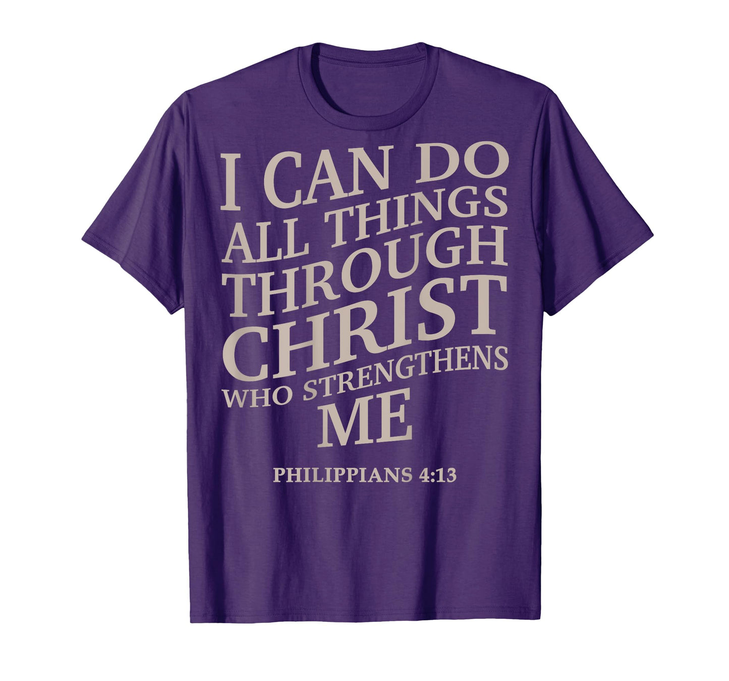 I Can Do All Things Through Christ Christian Youth Teen Girl T-Shirt