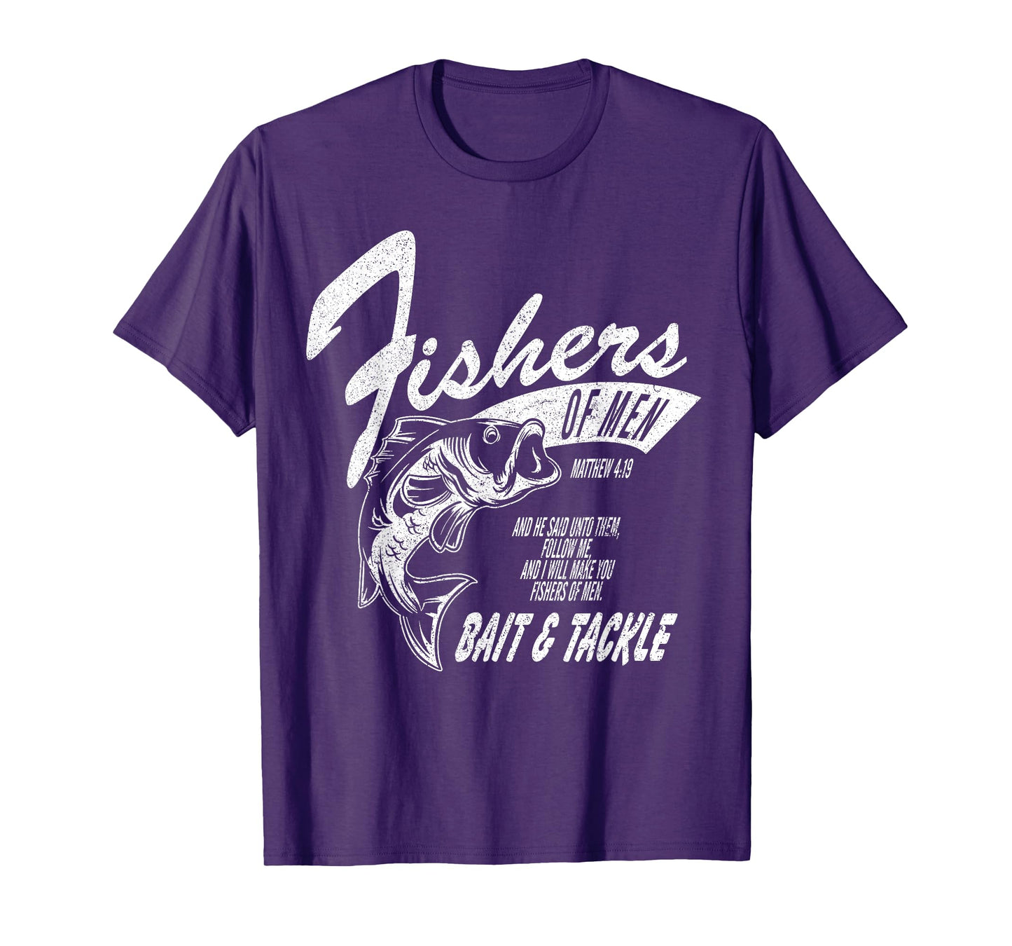 Fishers of Men Graphic Tee - Inspired by Matthew 4:19 T-Shirt