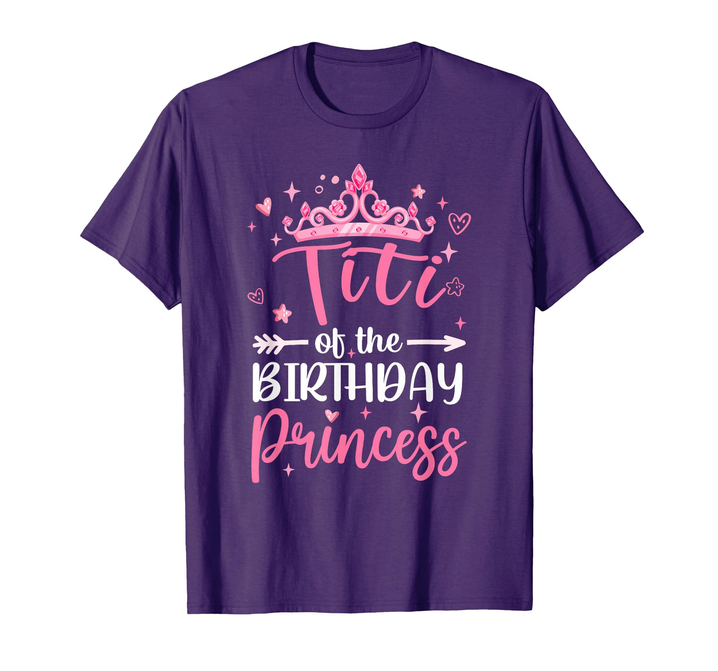 Titi Of The Birthday Princess Birthday Girl Kid Family T-Shirt