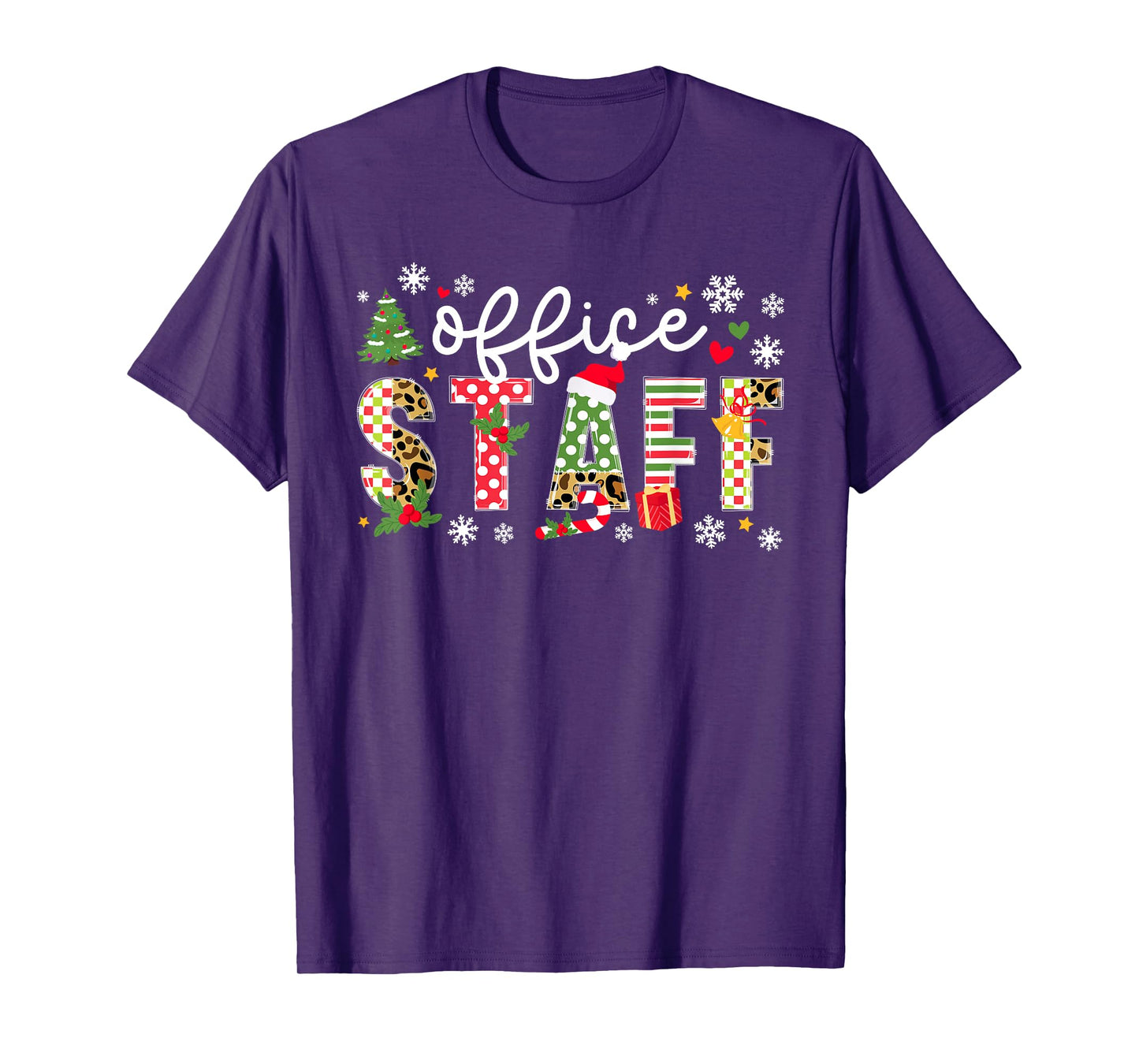 Office Staff Christmas Front Office Staff Xmas Party T-Shirt