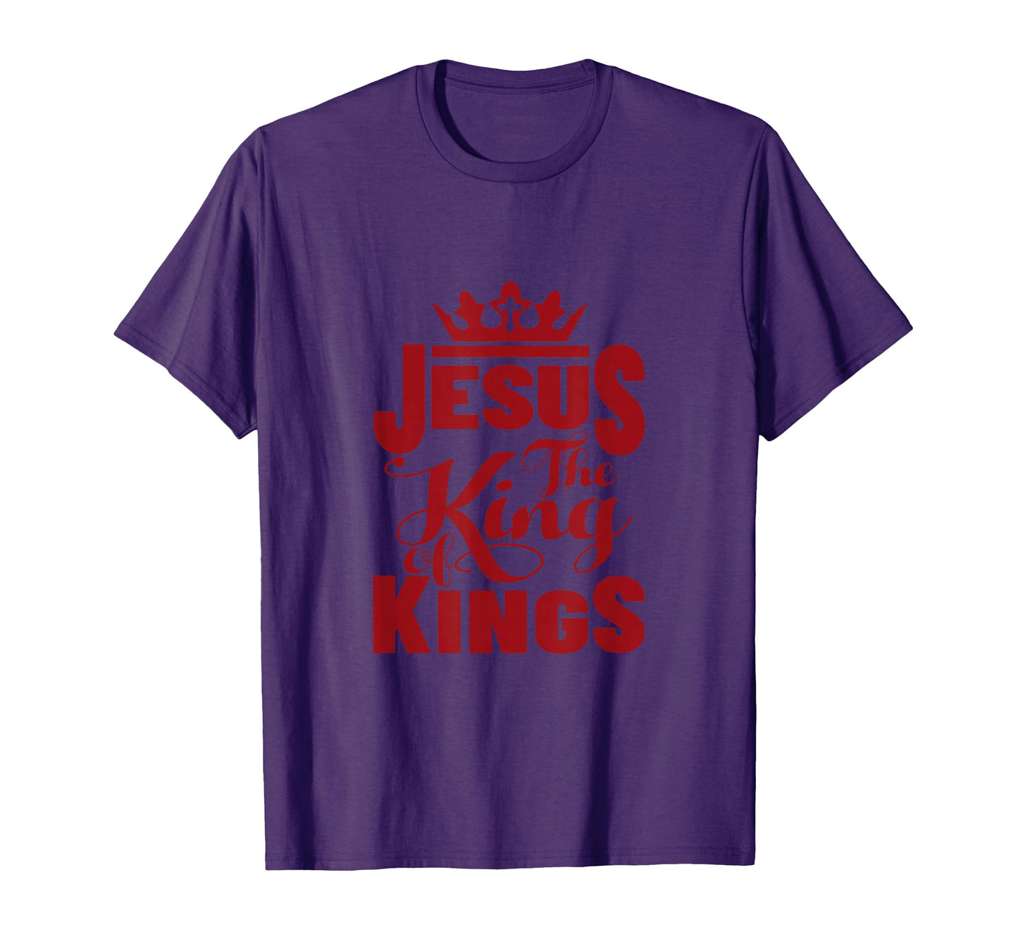 Jesus is My King – Bold Faith and Strength Design T-Shirt