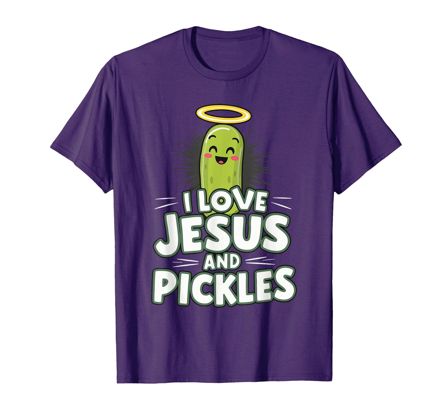I Love Jesus And Pickles T-Shirt