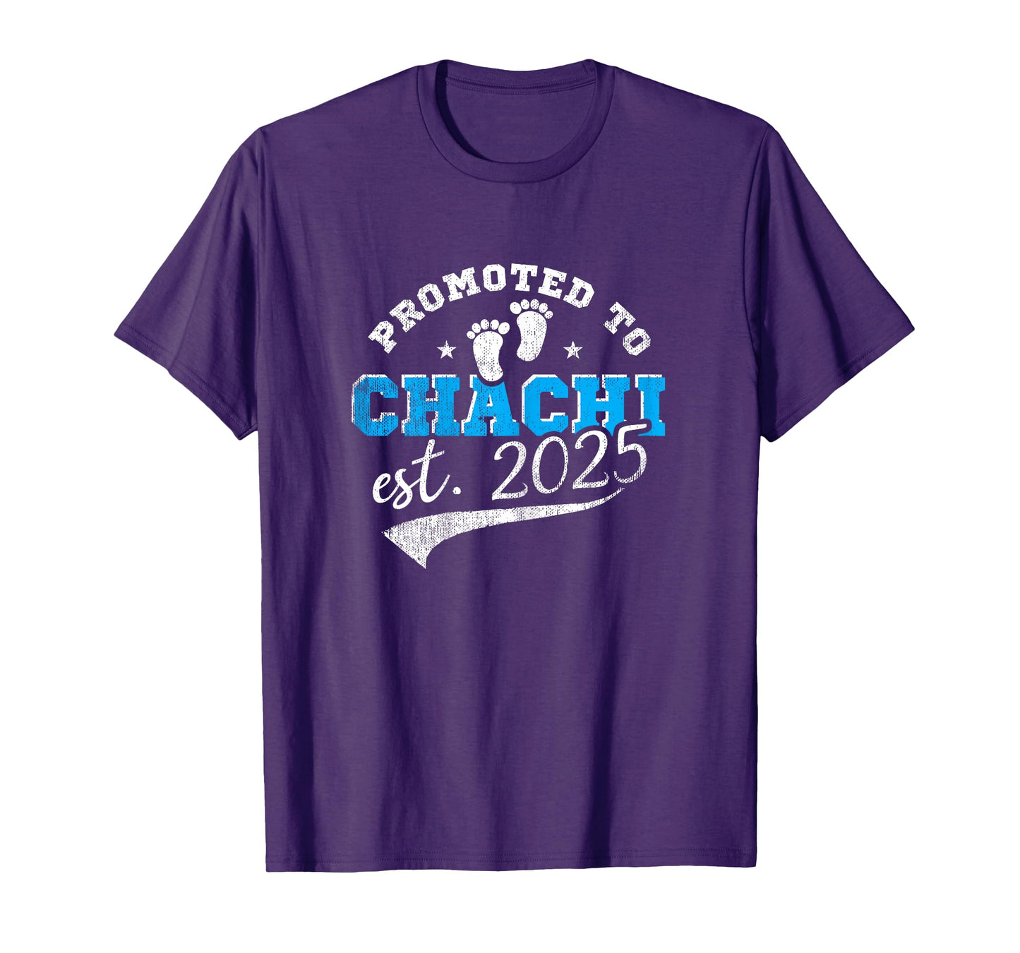 Promoted To Chachi 2025 New Indian Aunt Vintage T-Shirt