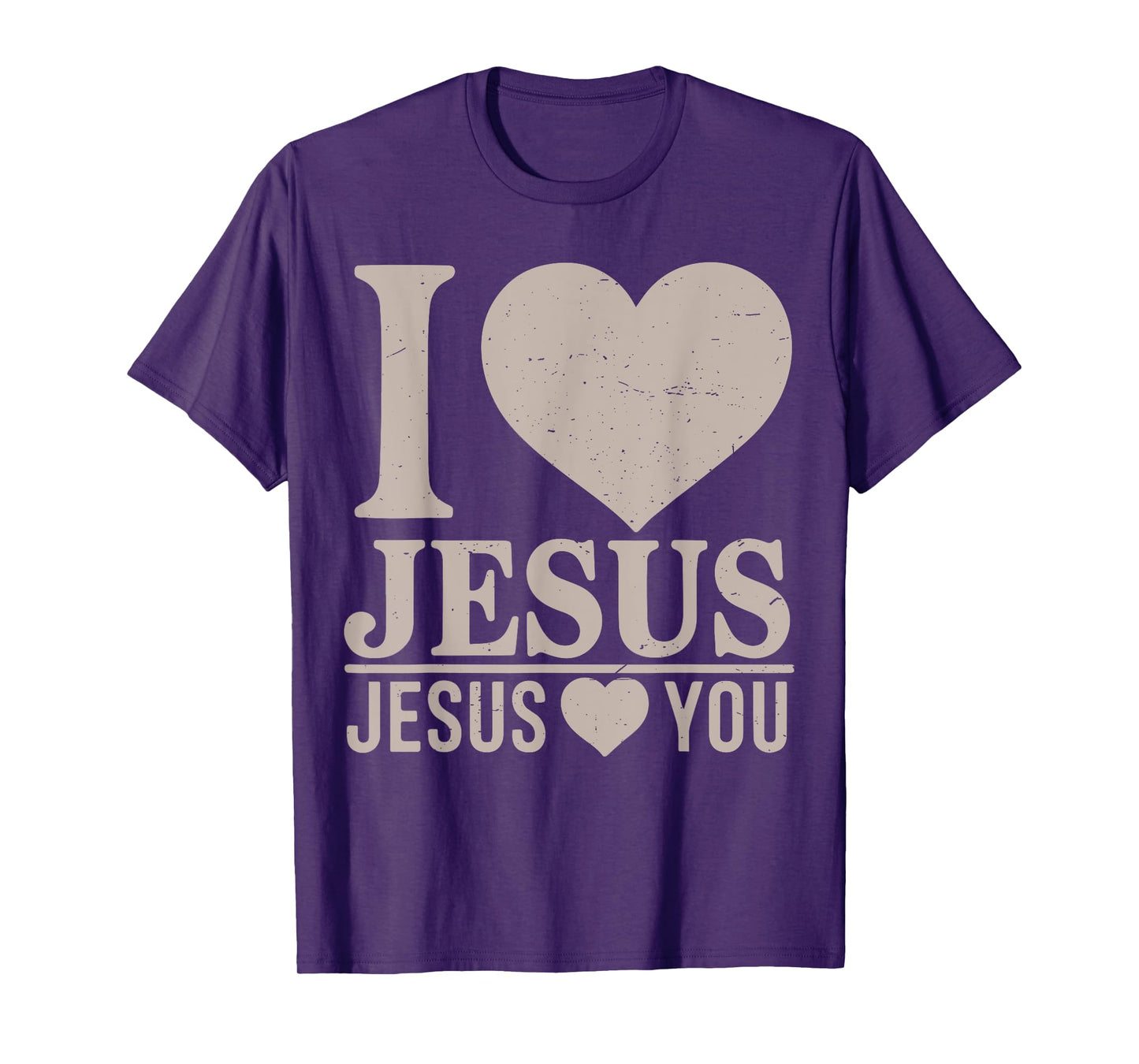 Toddler I Love Jesus Loves You Me Christian God Son Sister T-Shirt