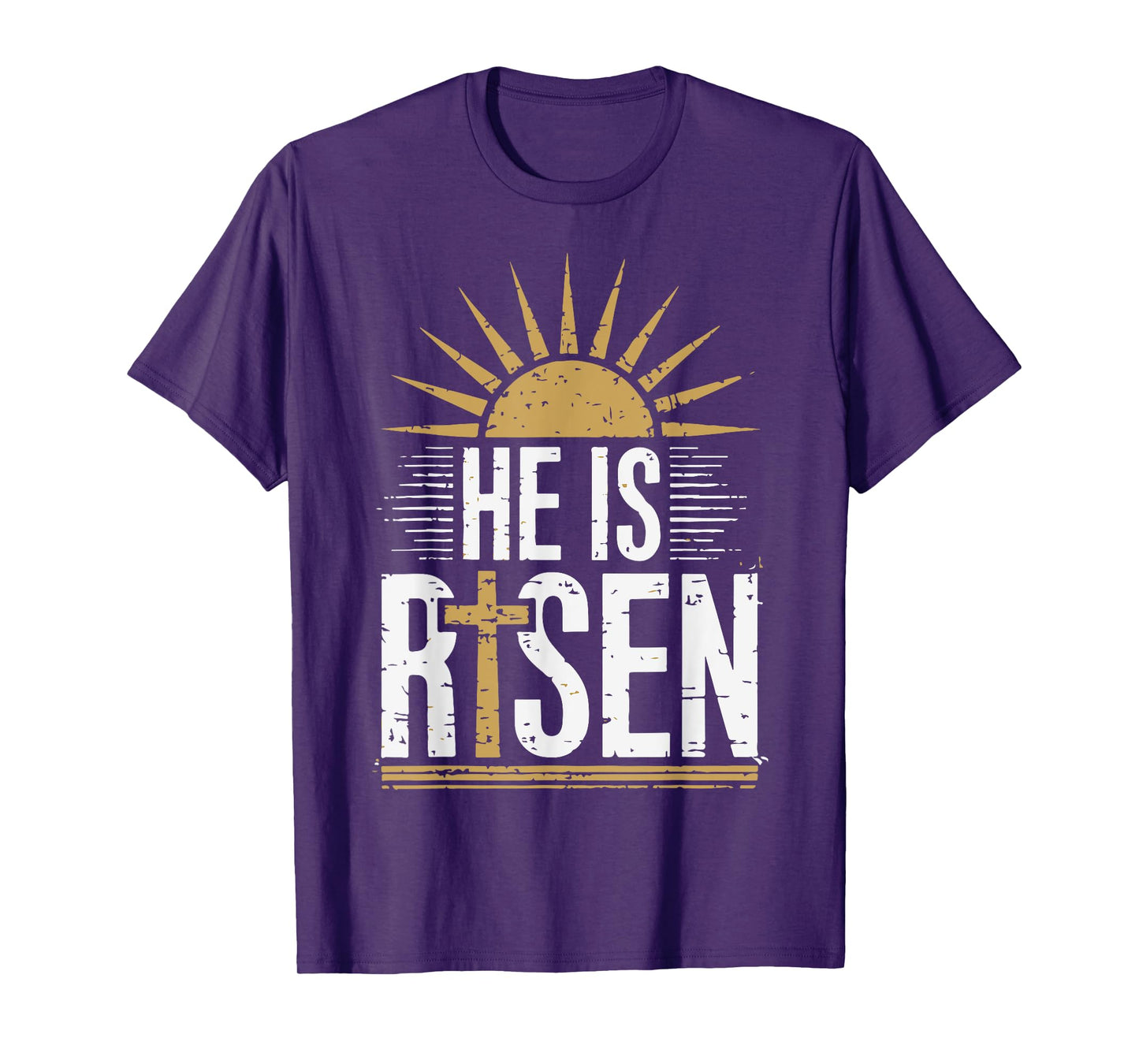 He Is Risen Christian Easter Men Women Toddler Boy Jesus T-Shirt