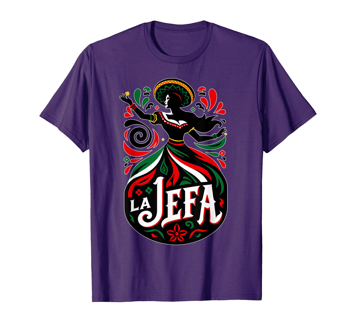 La Jefa The Boss in Spanish Funny Mexican Quote T-Shirt
