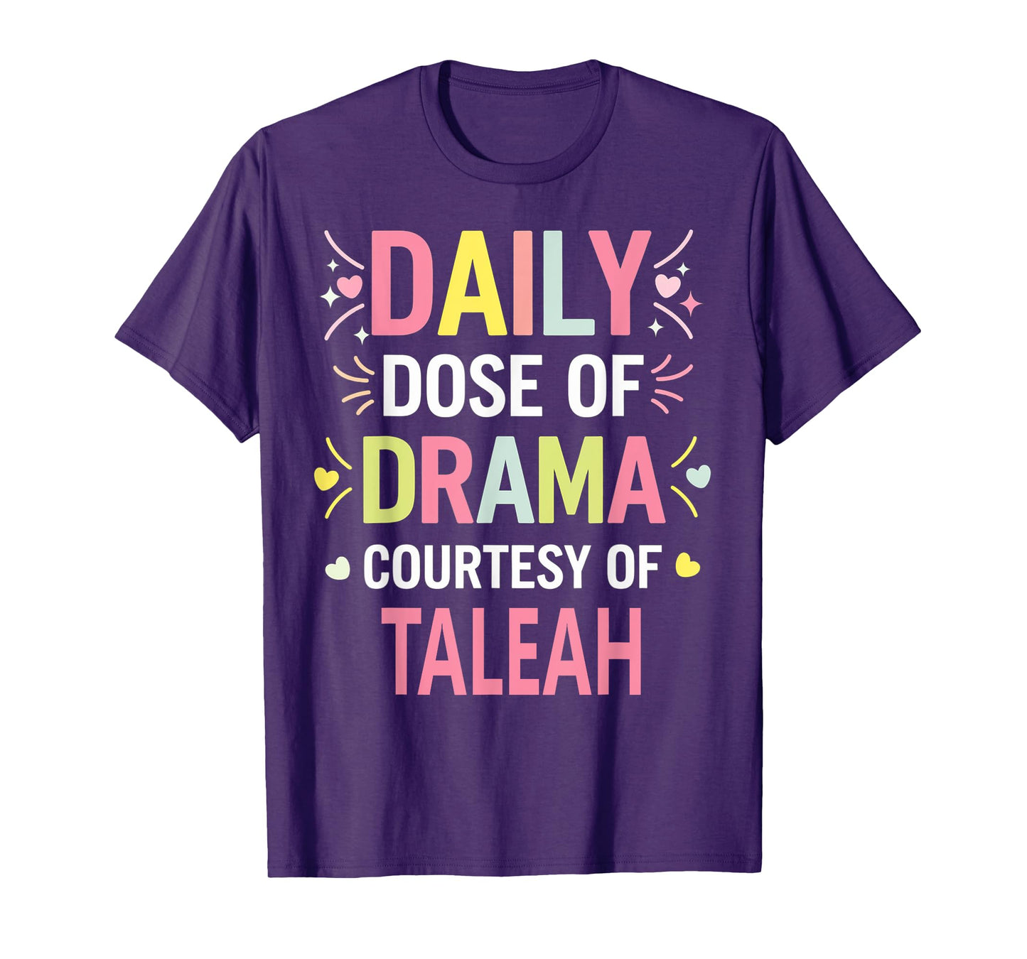 TALEAH Personalized Name Funny Cute Custom TALEAH Name T-Shirt