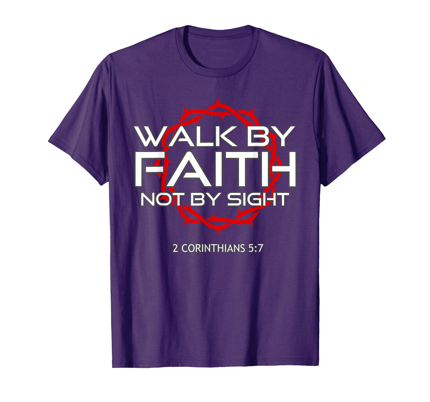 Jesus Walk by Faith Christian T-Shirt